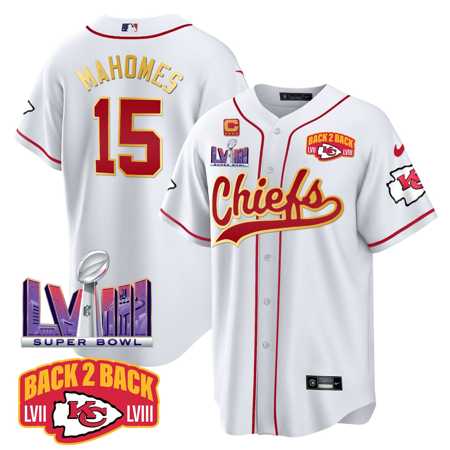 White - Patrick Mahomes