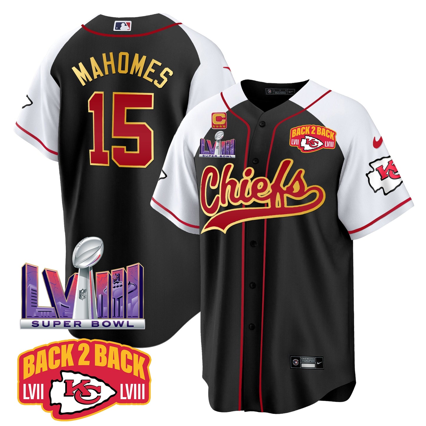 Black Alternate - Patrick Mahomes