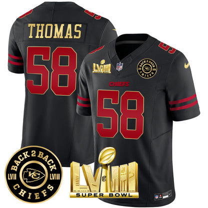 Gold Trim - Derrick Thomas