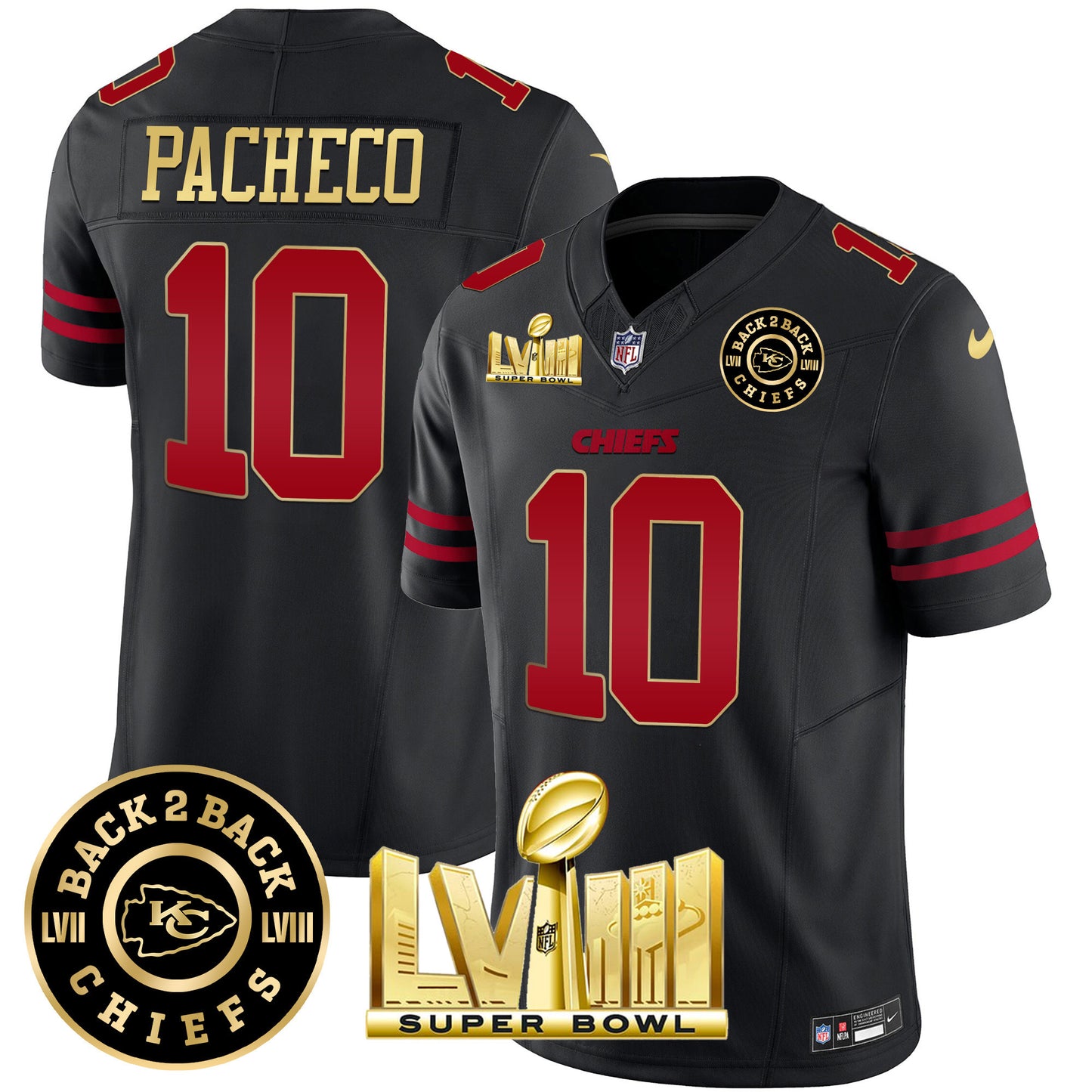 Gold Trim - Isiah Pacheco