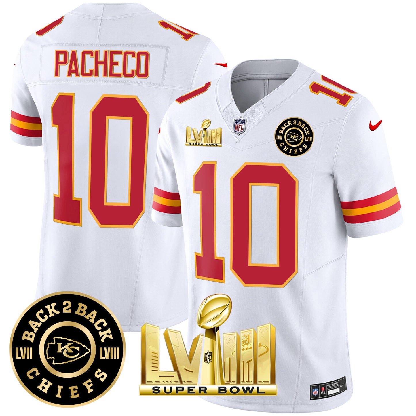 White - Isiah Pacheco