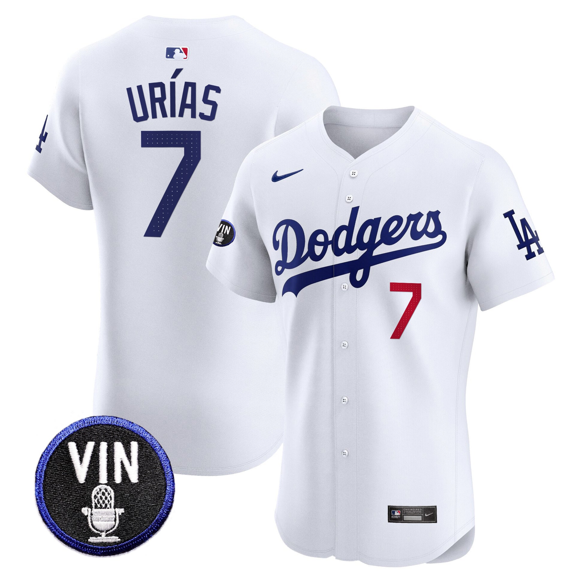 White - Julio Urias
