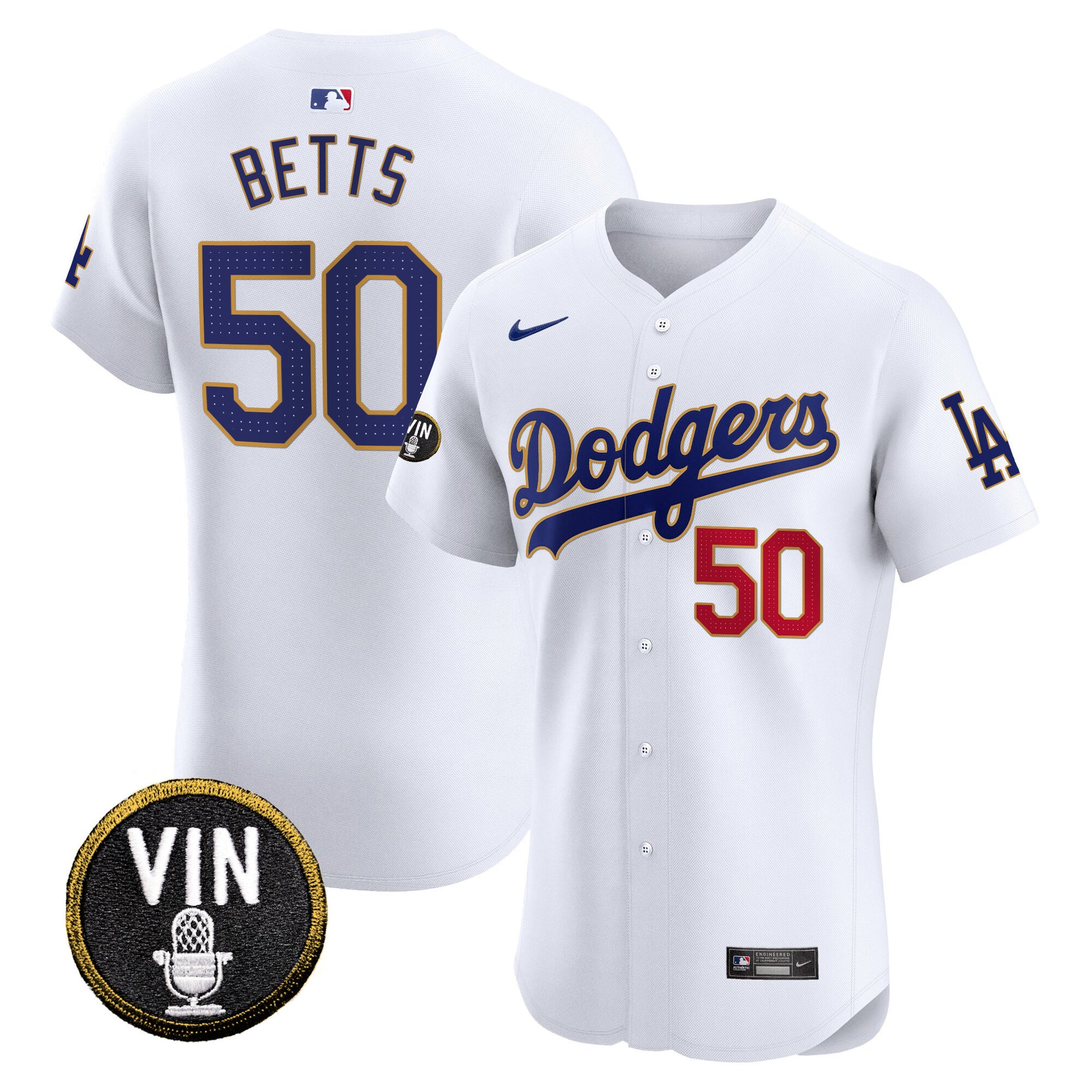 White - Mookie Betts