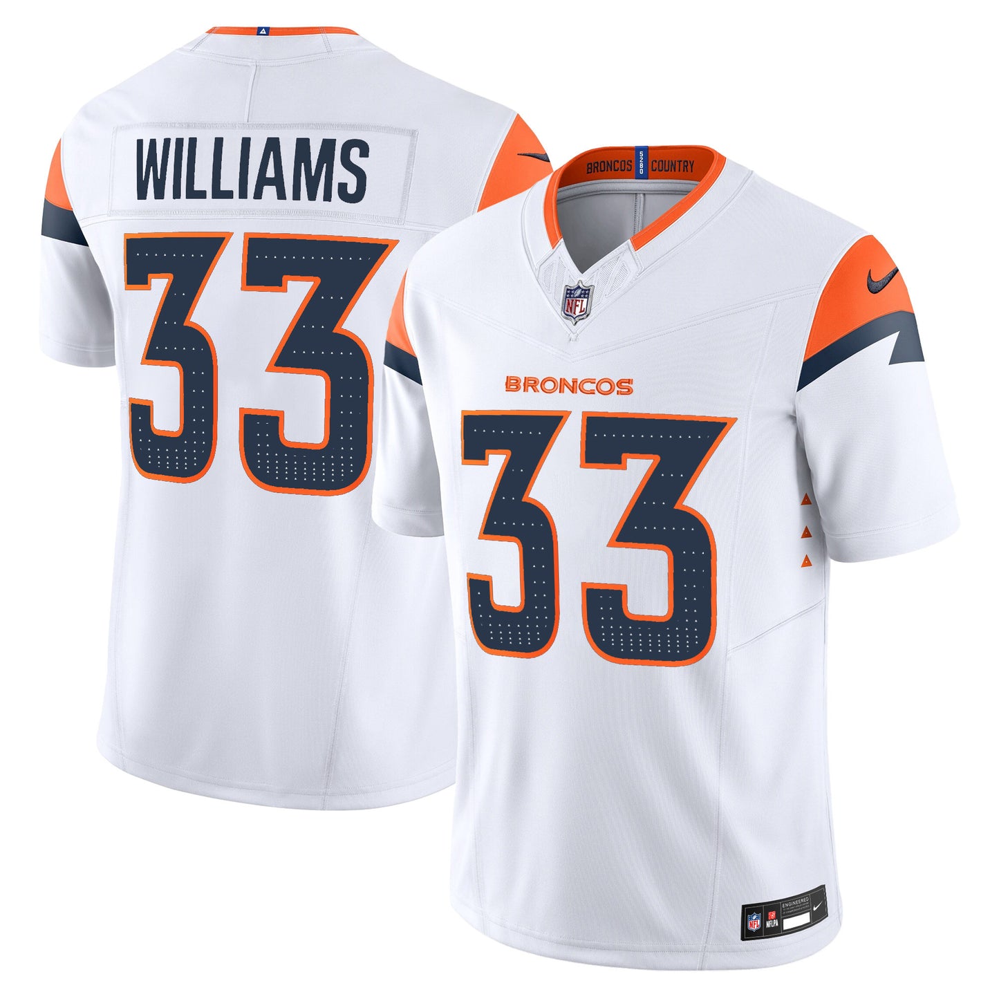White - Javonte Williams