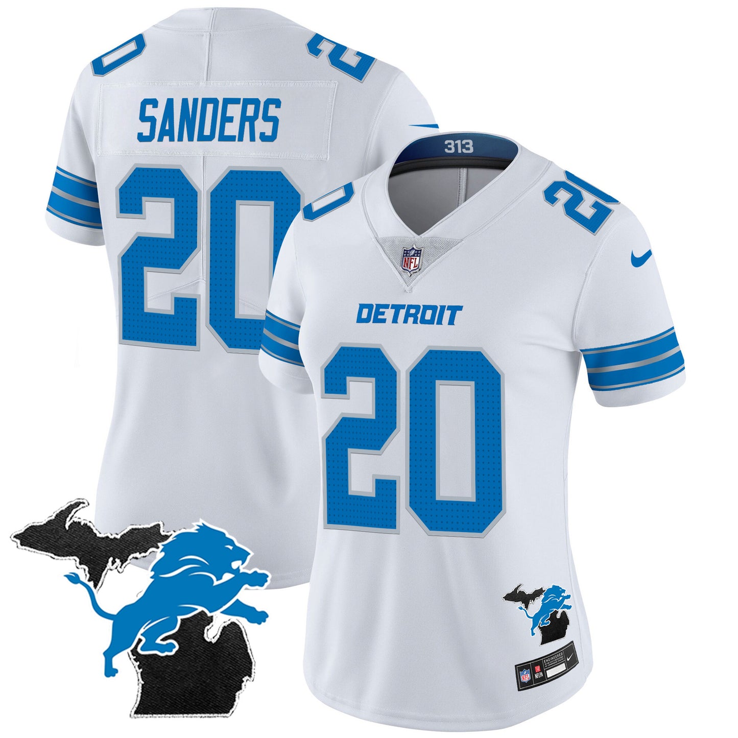 White - Barry Sanders
