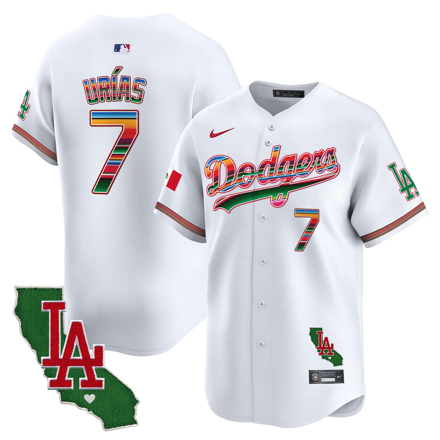White - Julio Urias