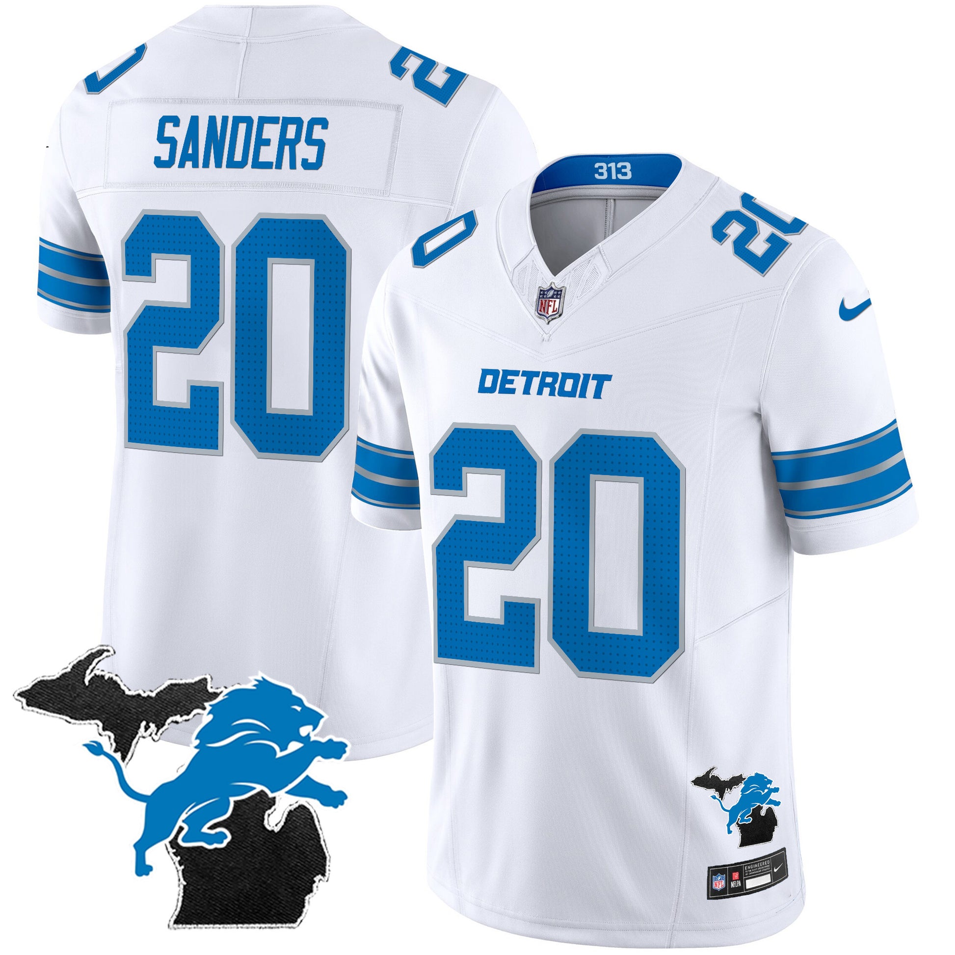 White - Barry Sanders