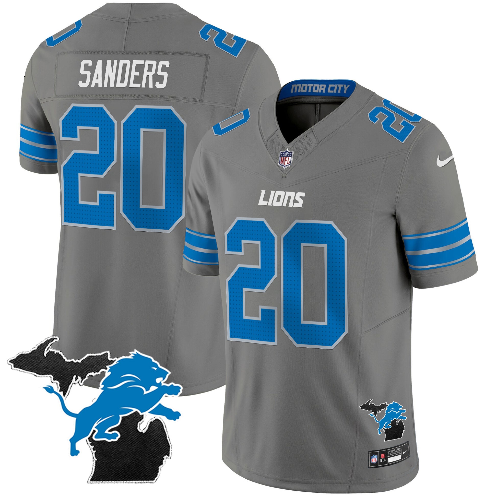 Gray - Barry Sanders