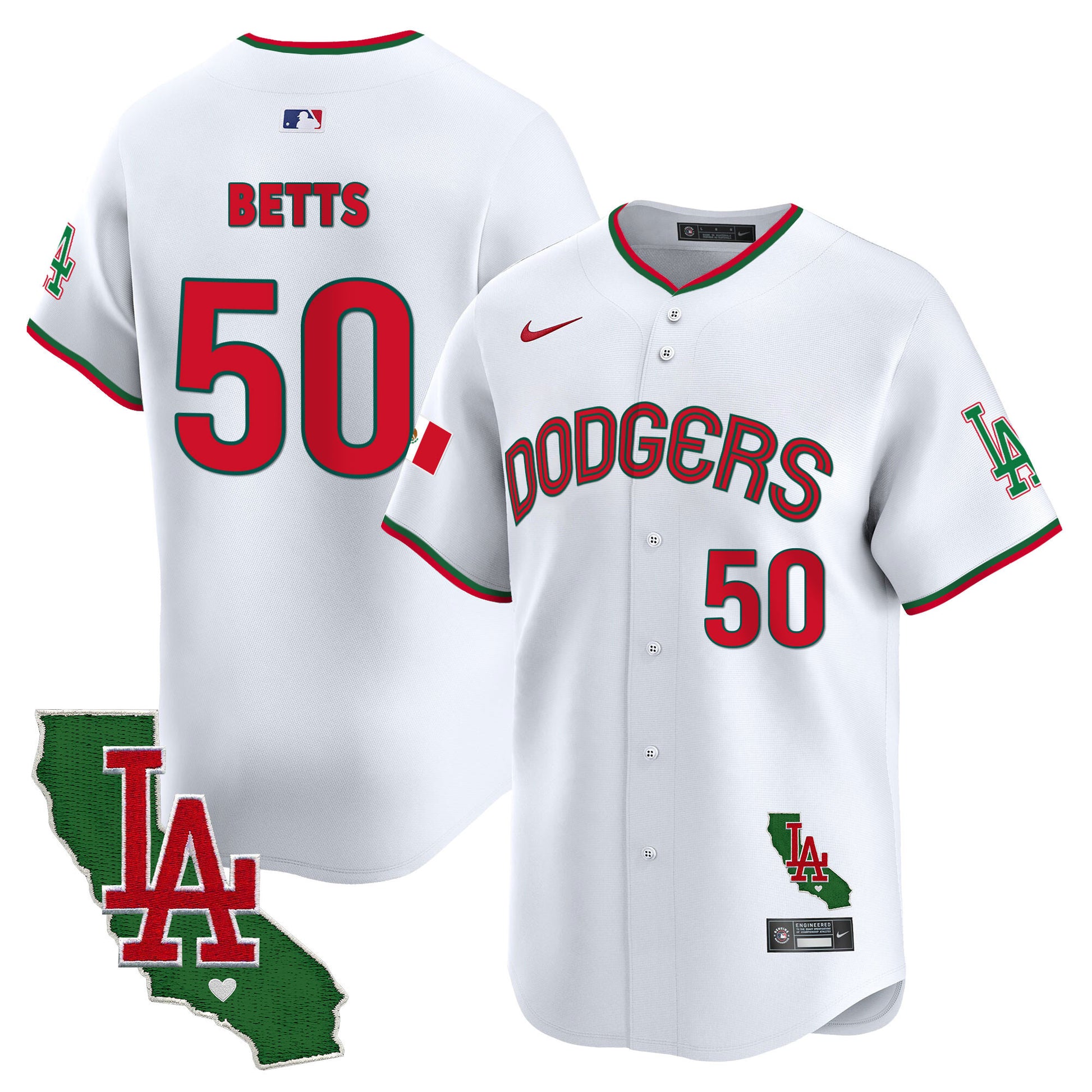 White - Mookie Betts