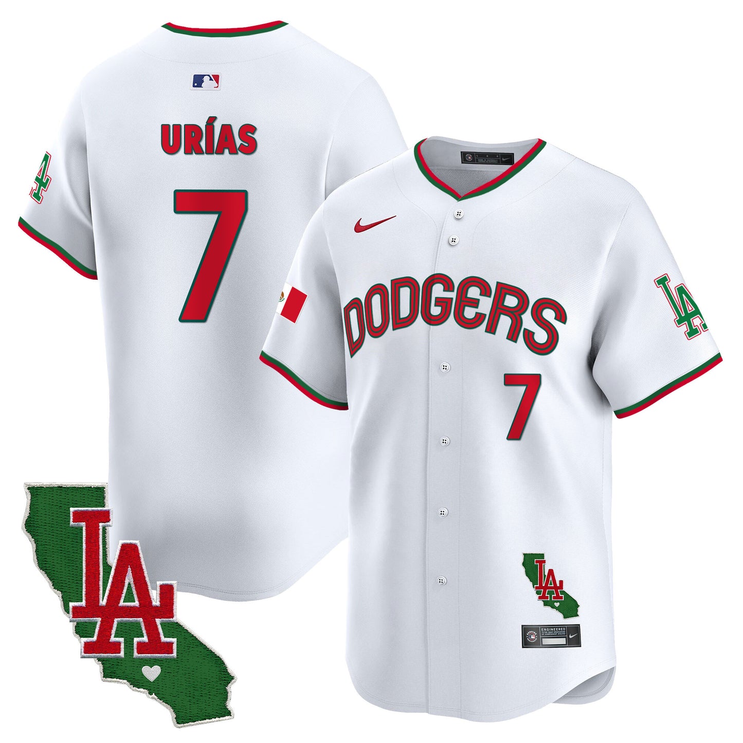 White - Julio Urias
