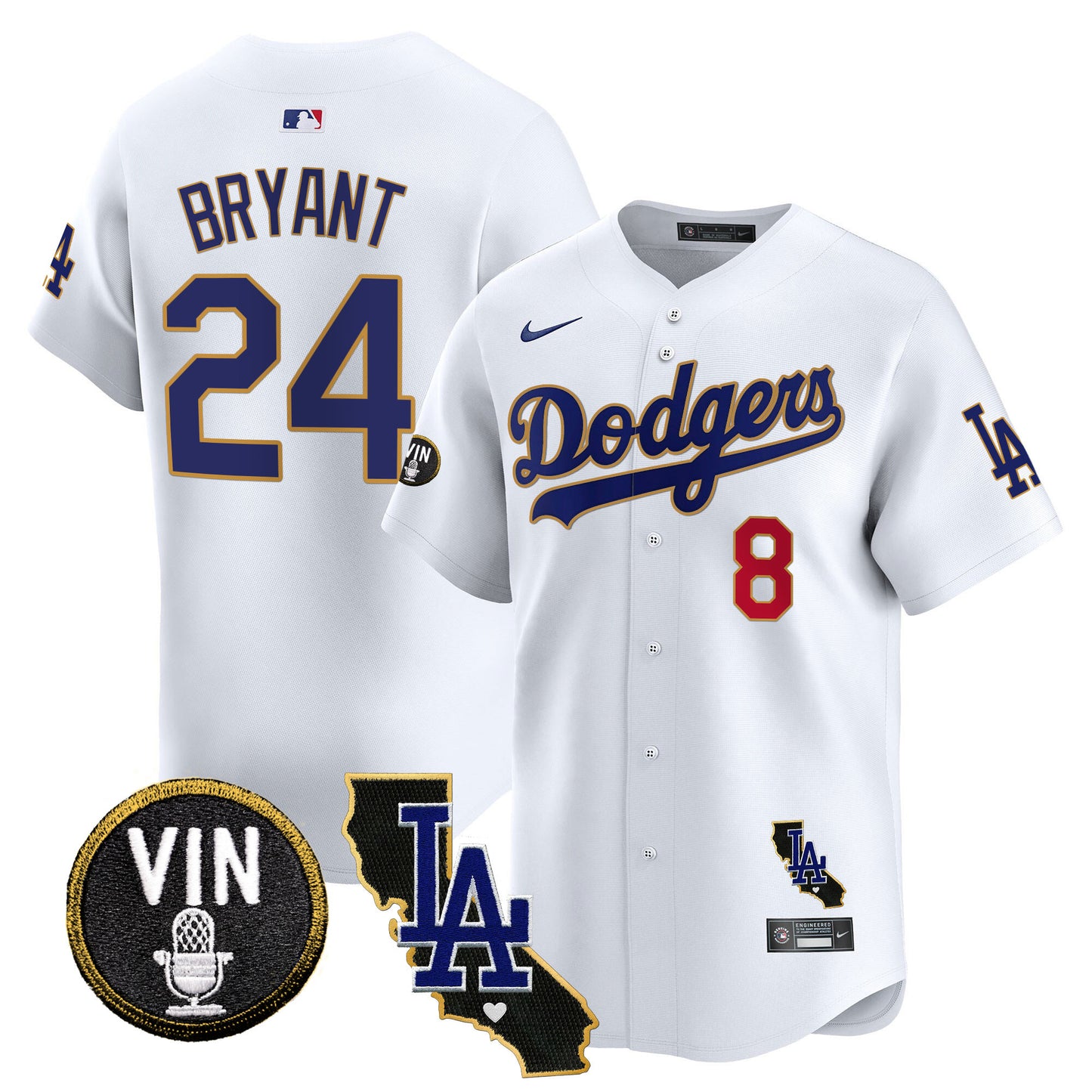 White - Kobe Bryant