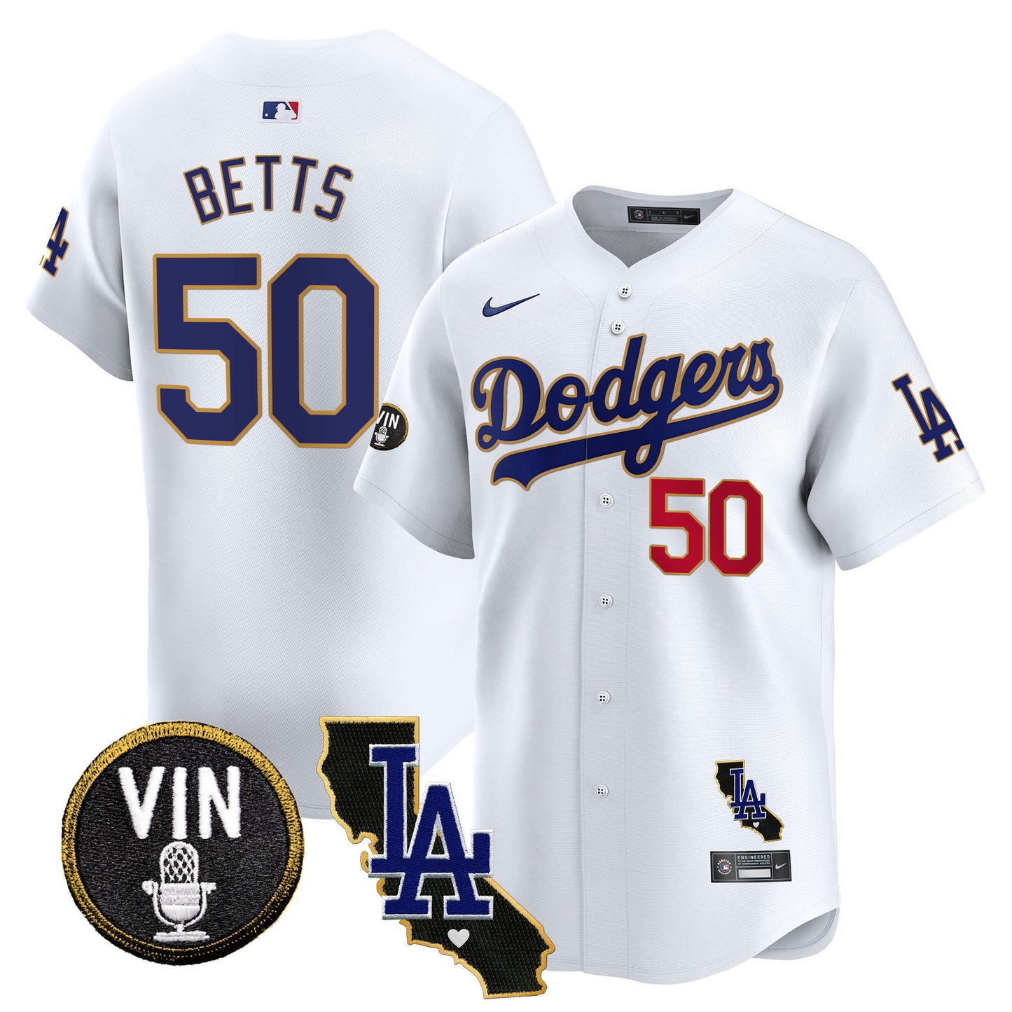 White - Mookie Betts