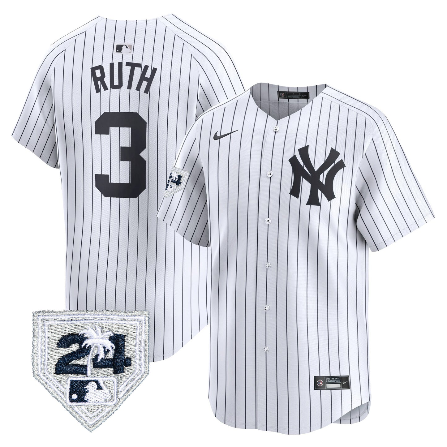 White - Babe Ruth