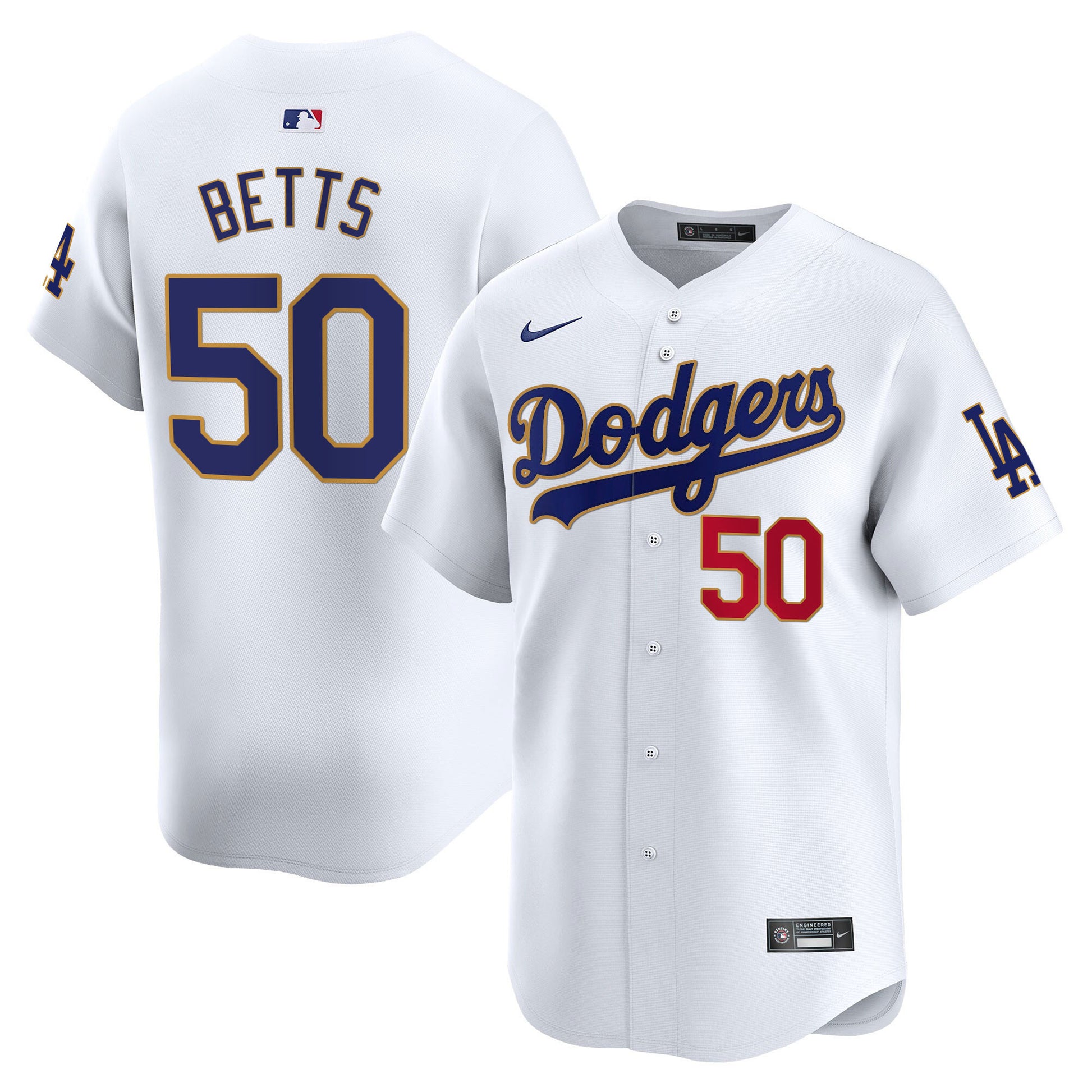 White - Mookie Betts