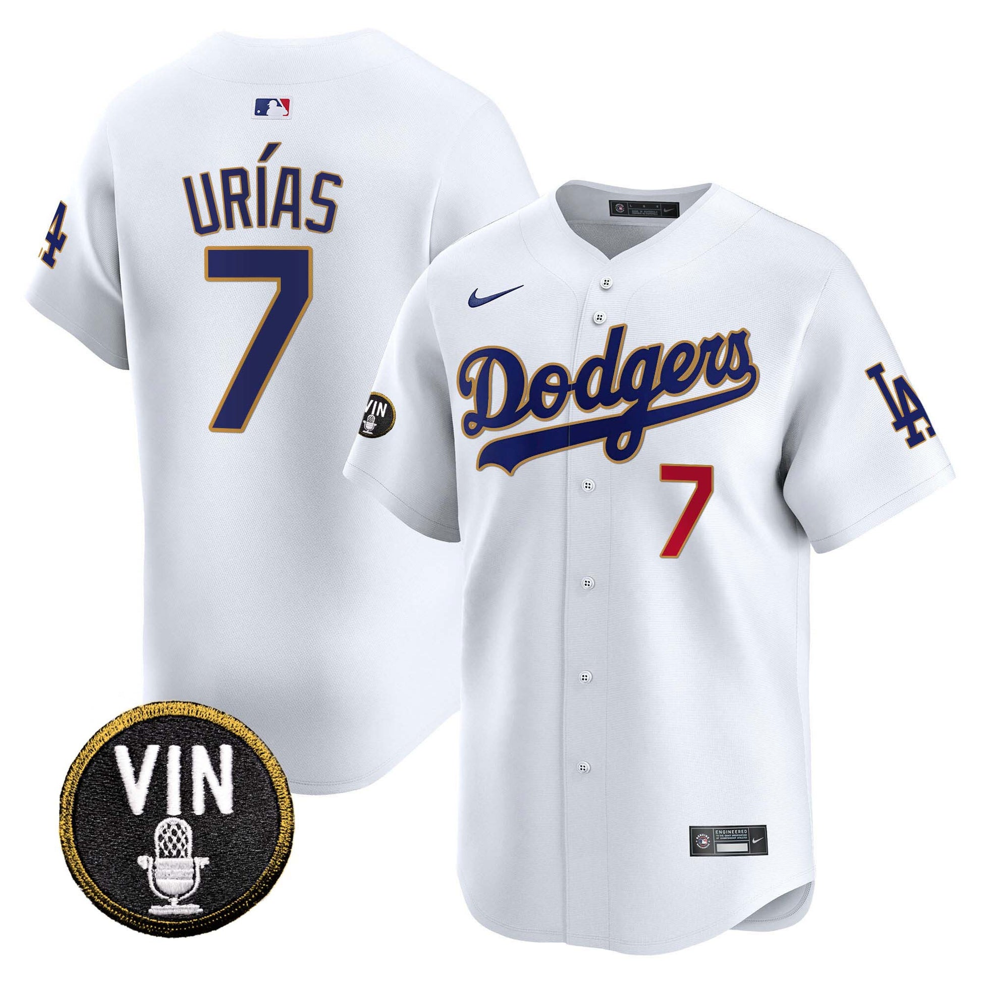White - Julio Urias