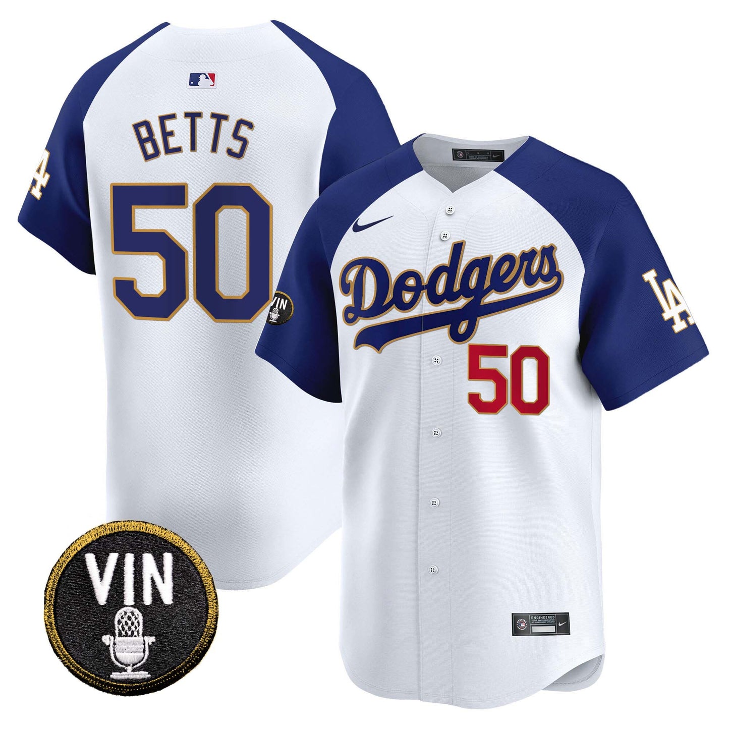 Alternate White - Mookie Betts