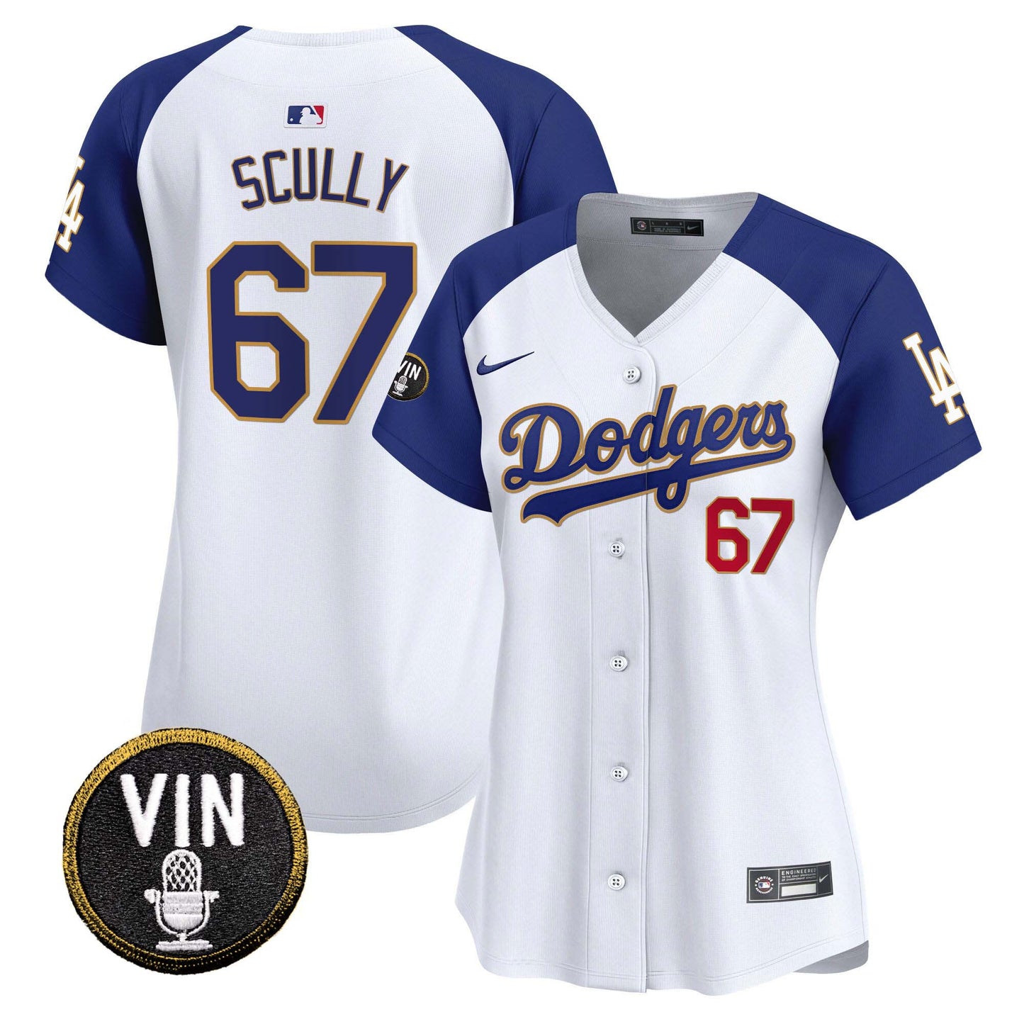 Alternate White - Vin Scully