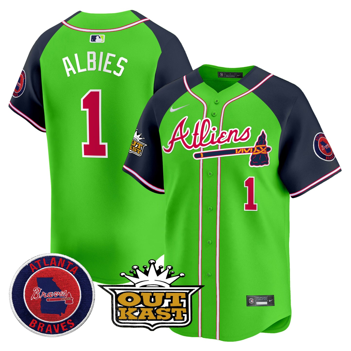 Green Alternate - Ozzie Albies