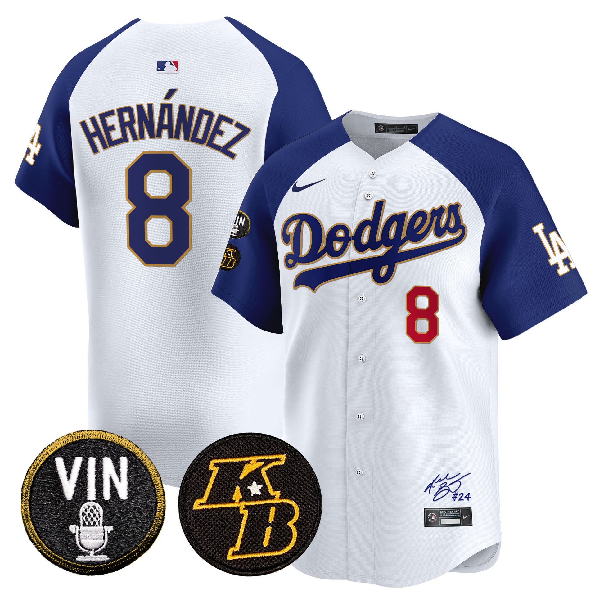 White Alternate - Kike Hernandez