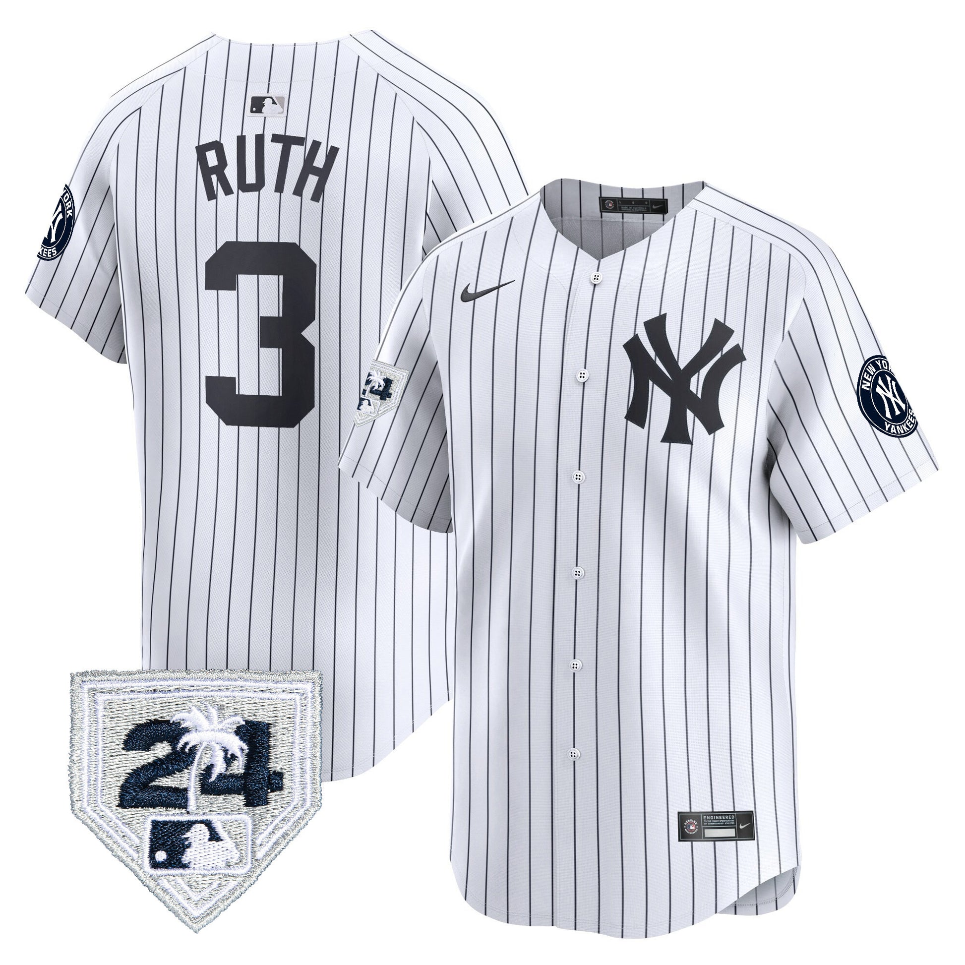 White - Babe Ruth