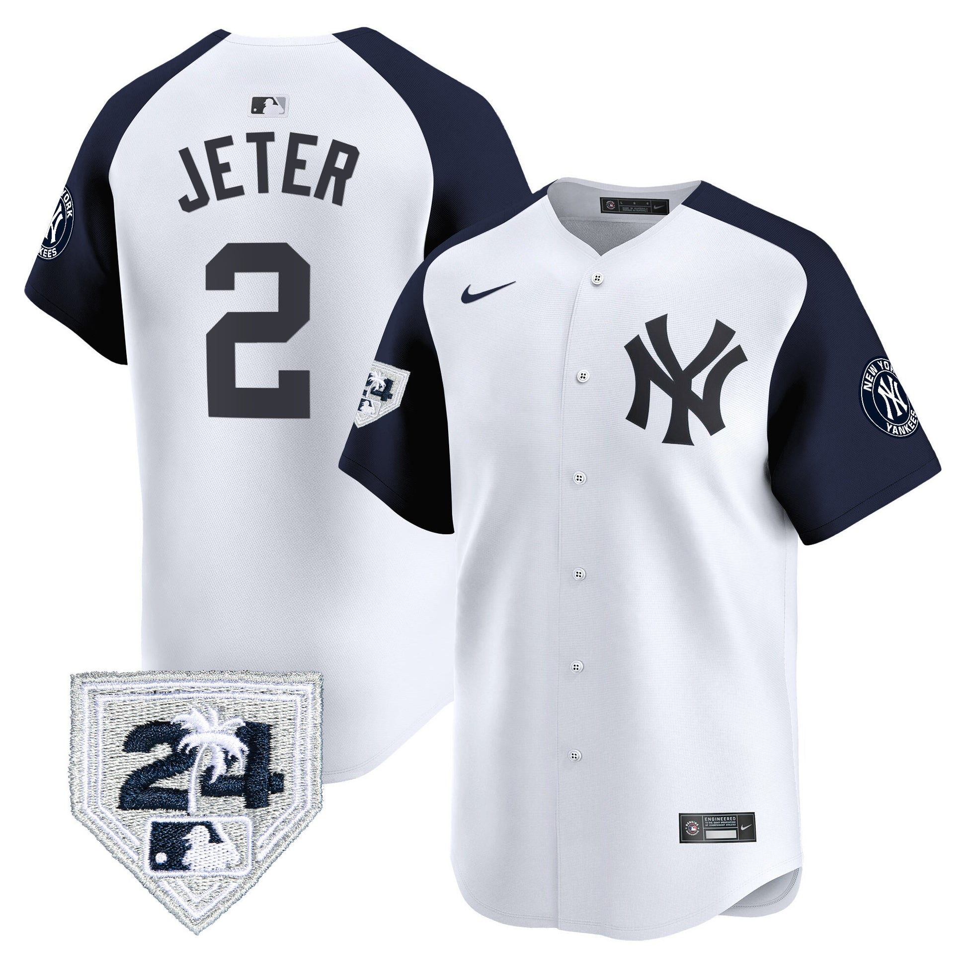 White Alternate - Derek Jeter