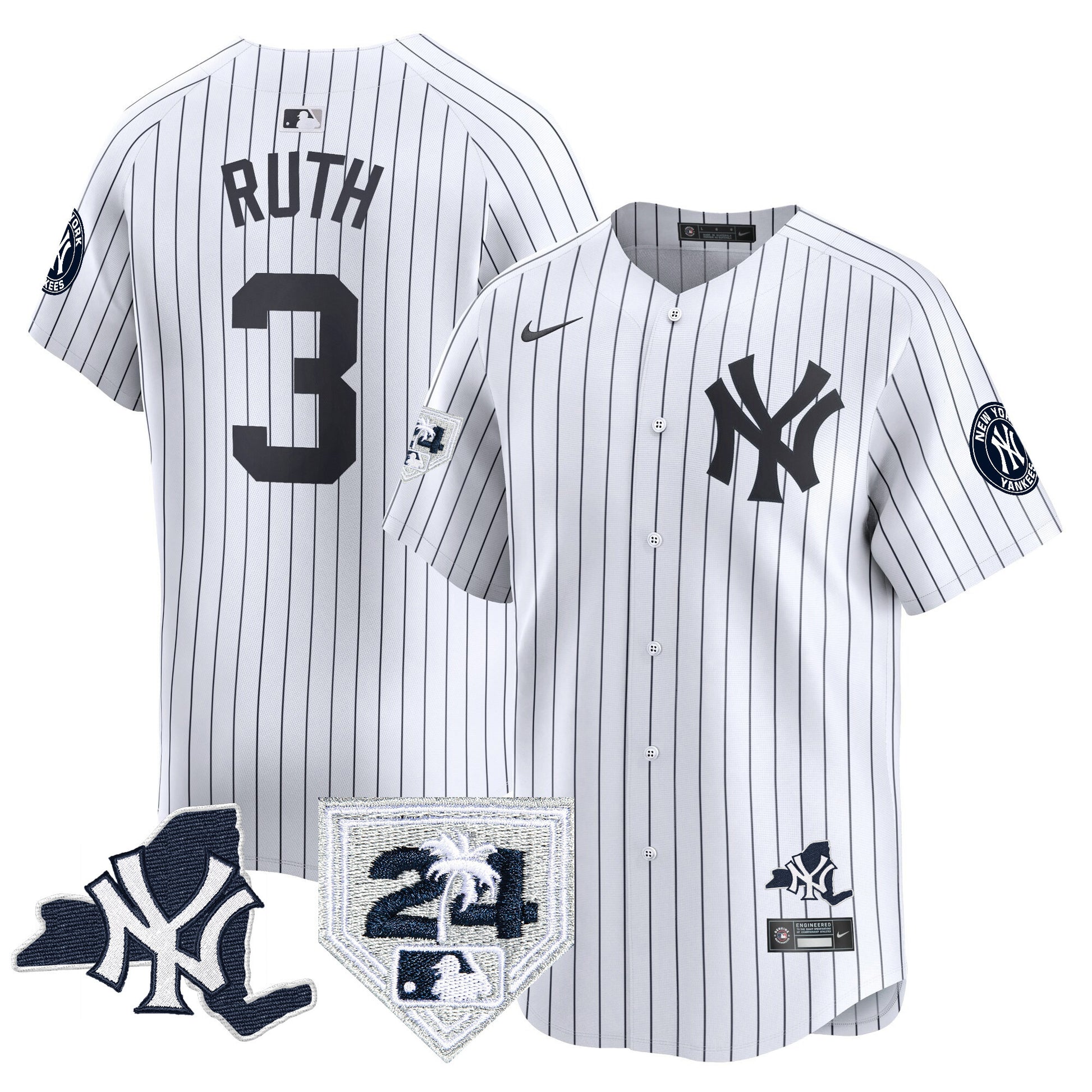 White - Babe Ruth