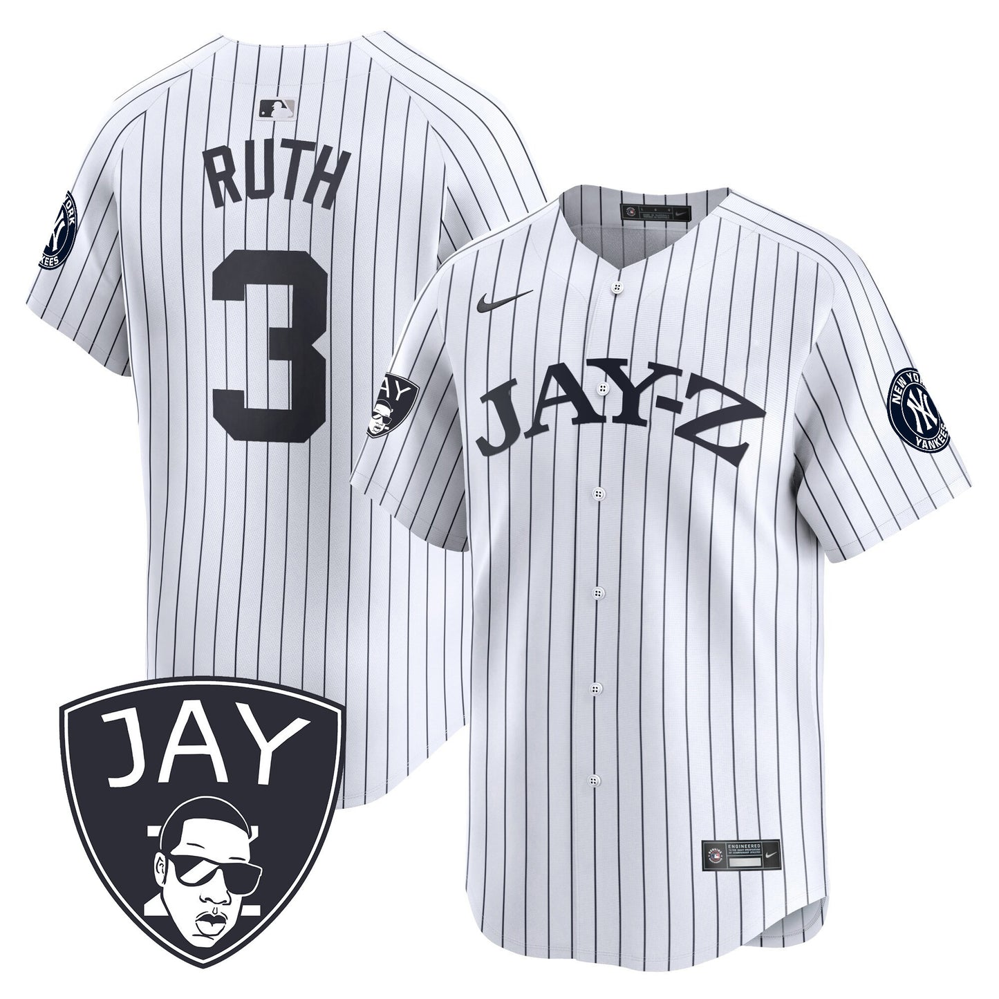 White - Babe Ruth