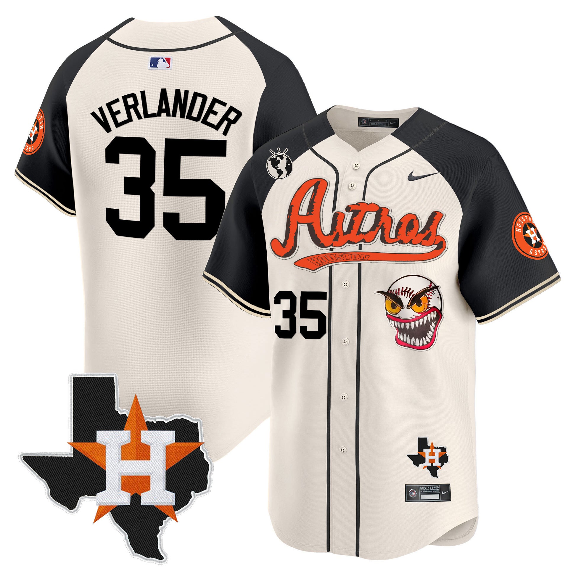 Cream Alternate - Justin Verlander