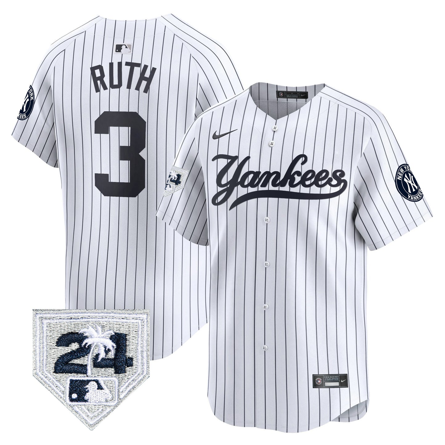 White - Babe Ruth