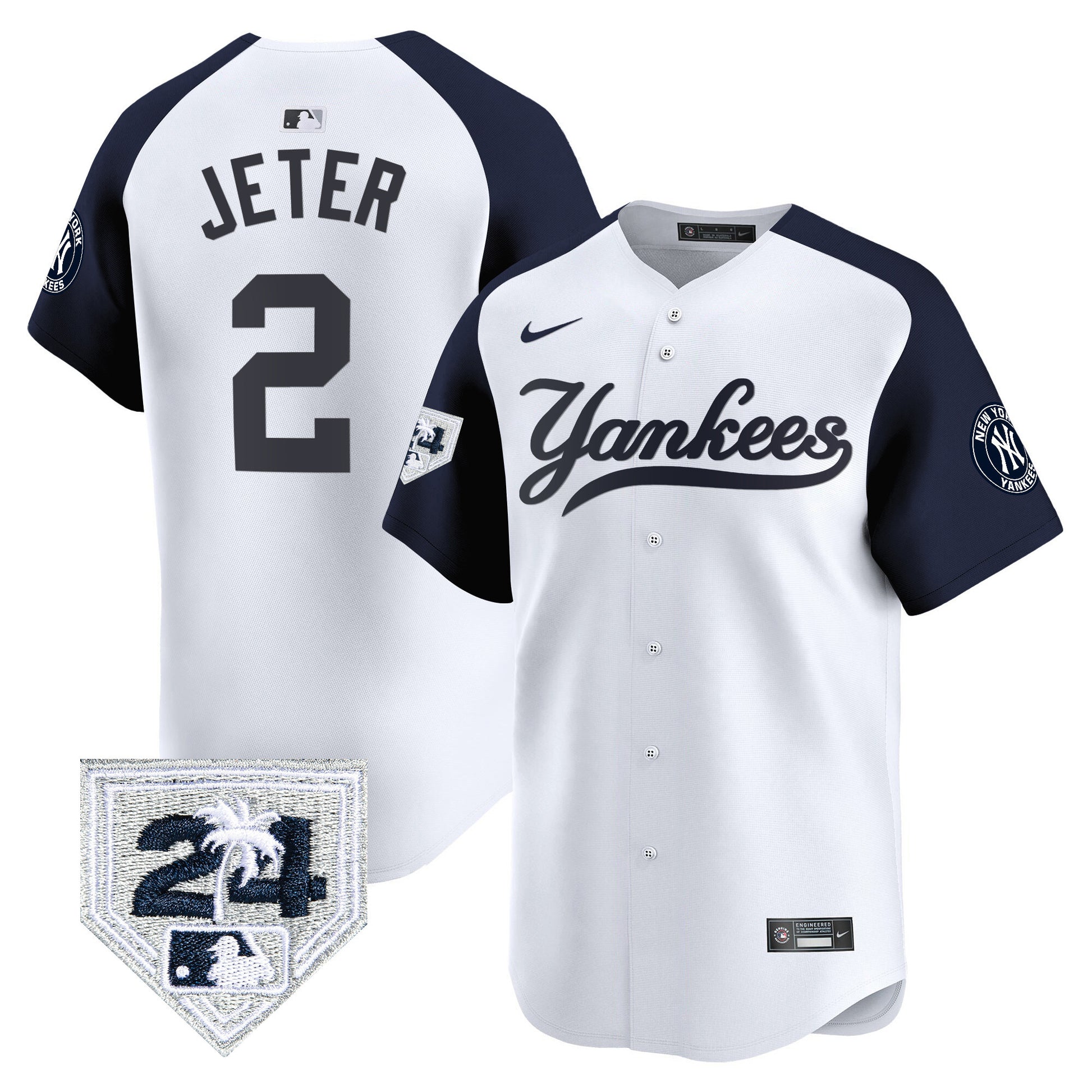 White Alternate - Derek Jeter