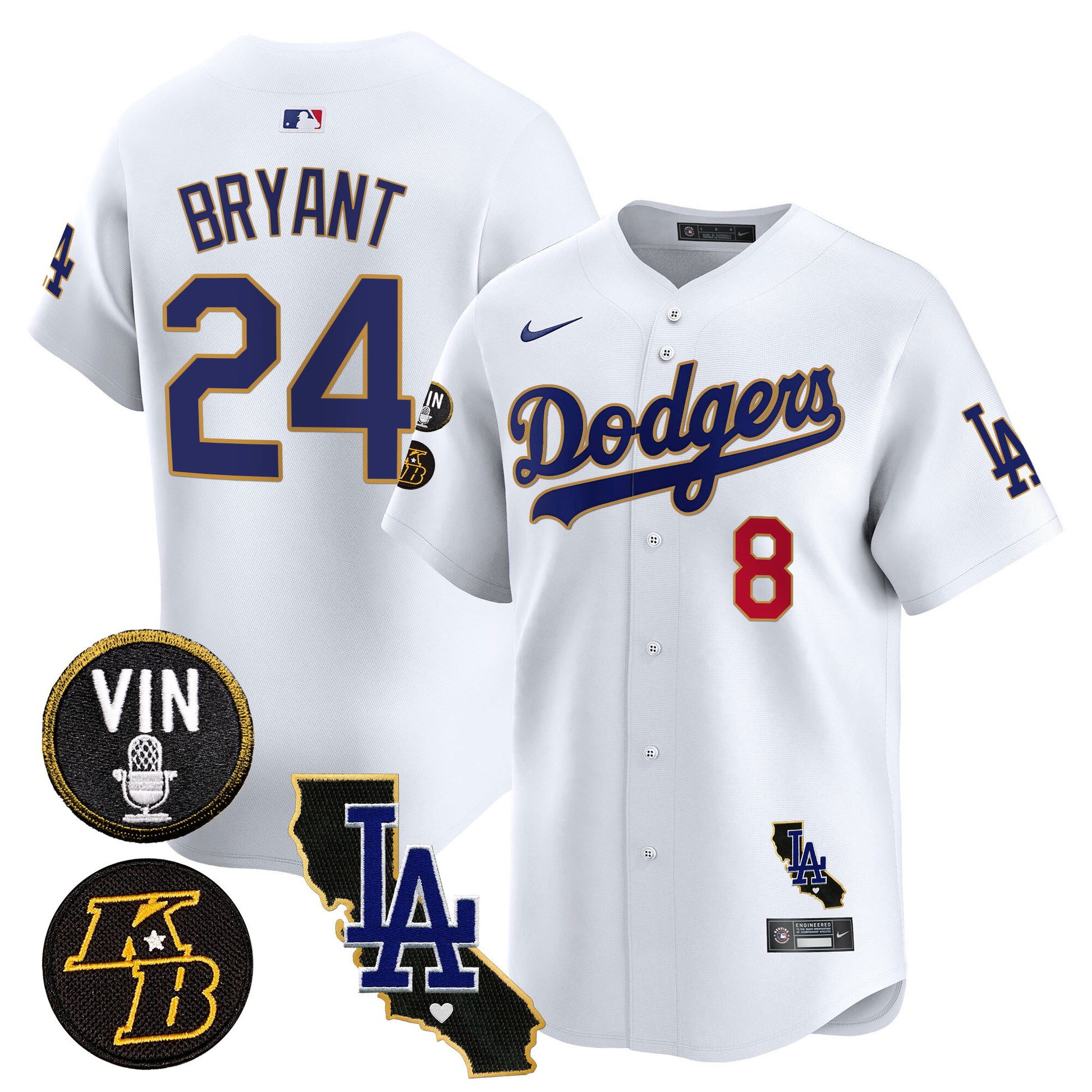 White - Kobe Bryant