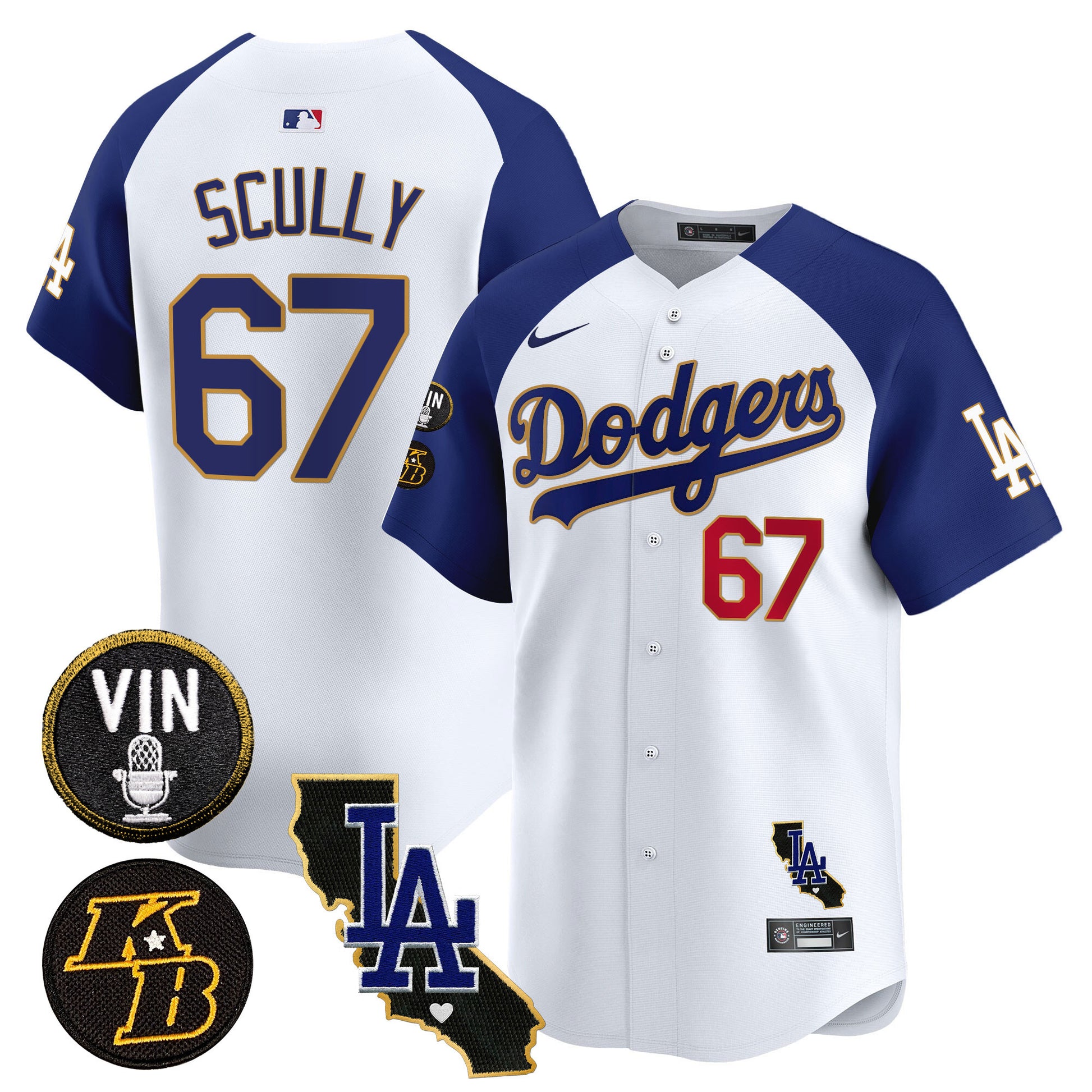White Alternate - Vin Scully