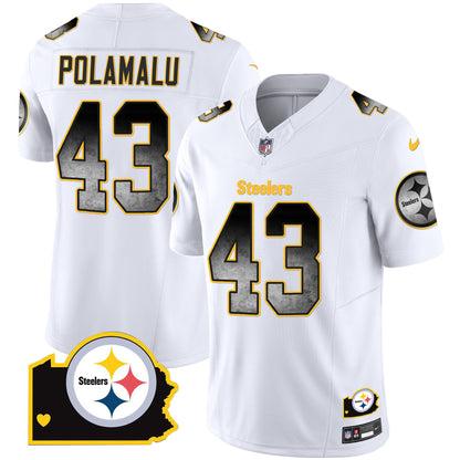 White - Troy Polamalu