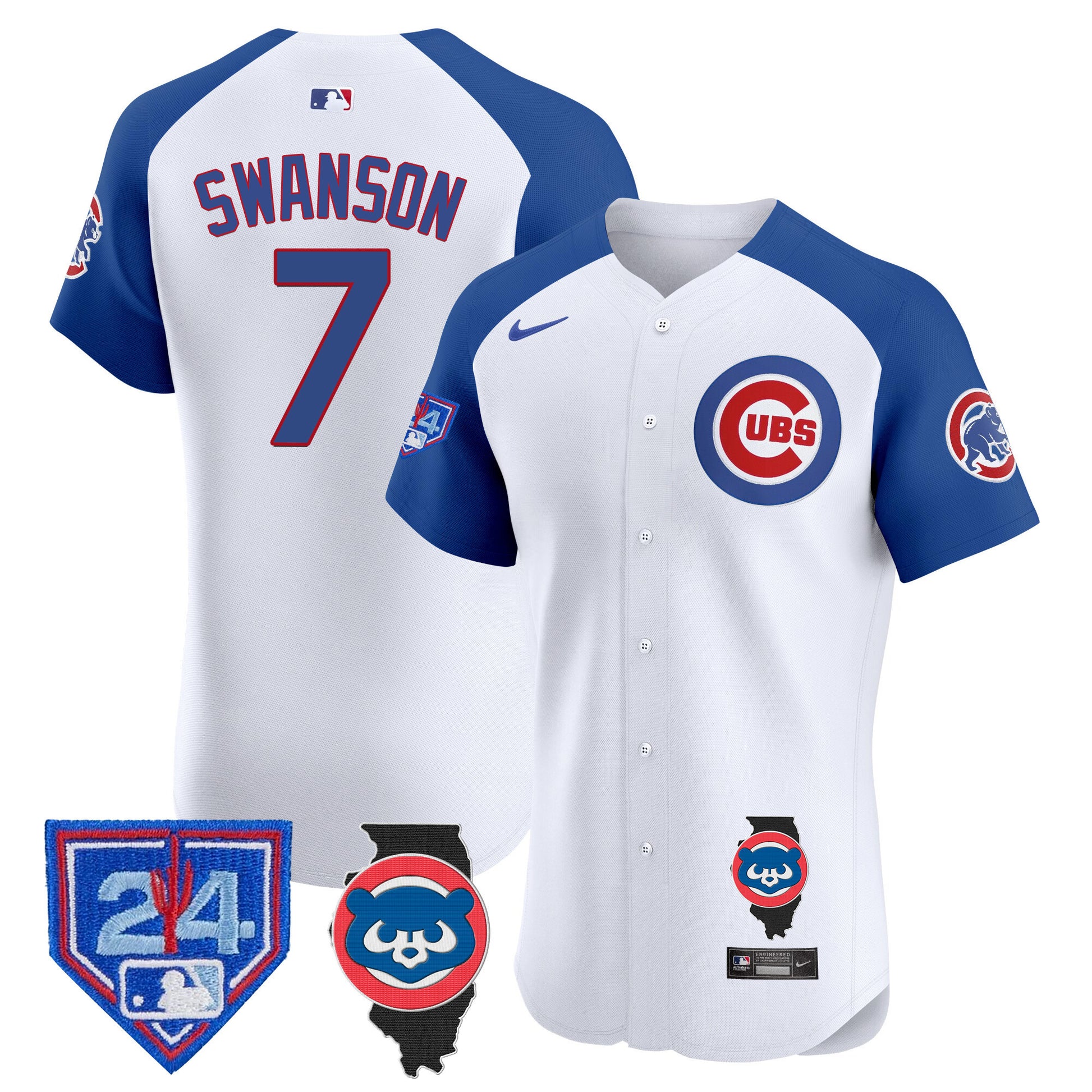 White Alternate - Dansby Swanson