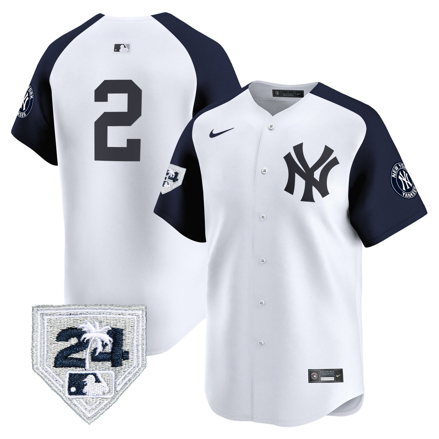 White Alternate - Derek Jeter