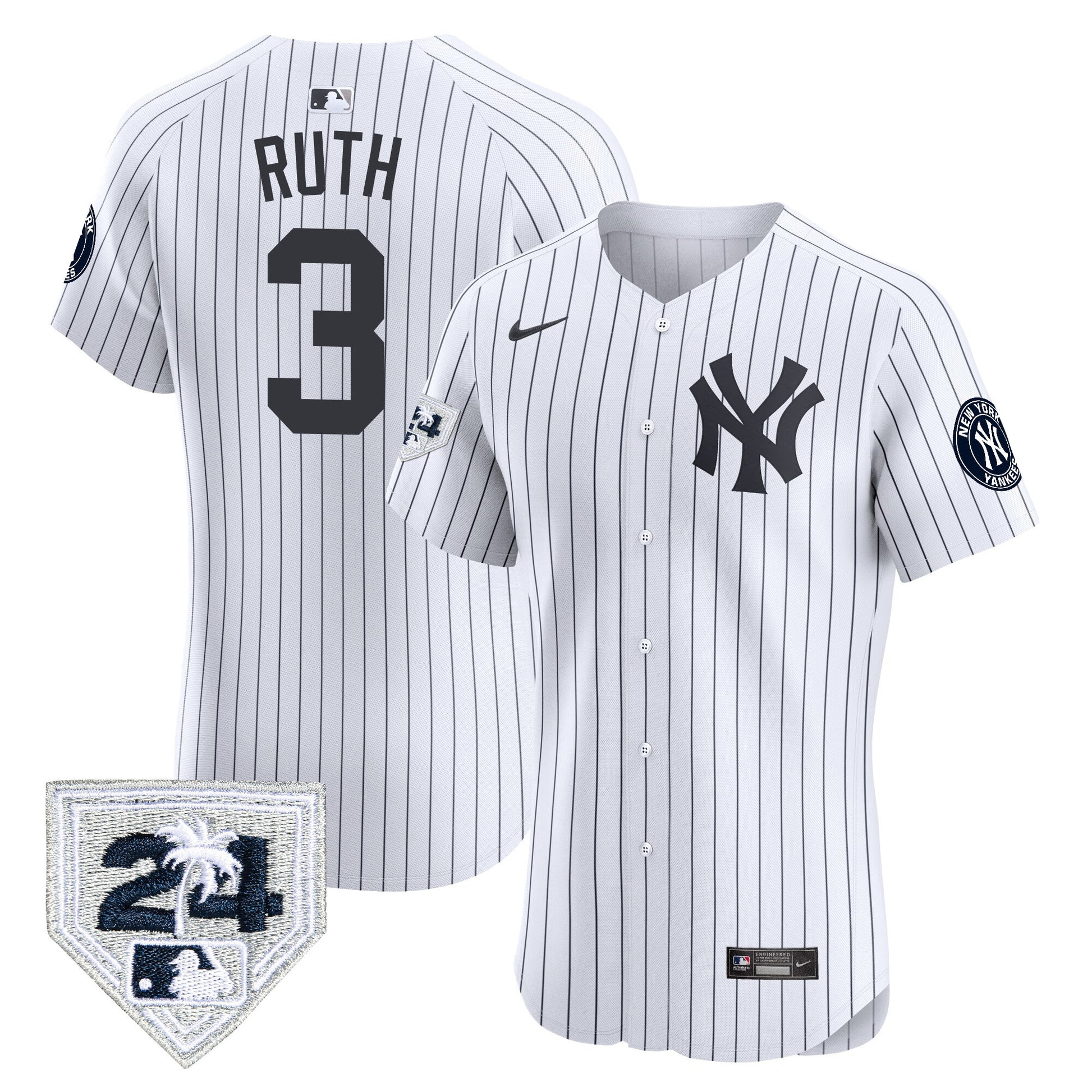 White - Babe Ruth