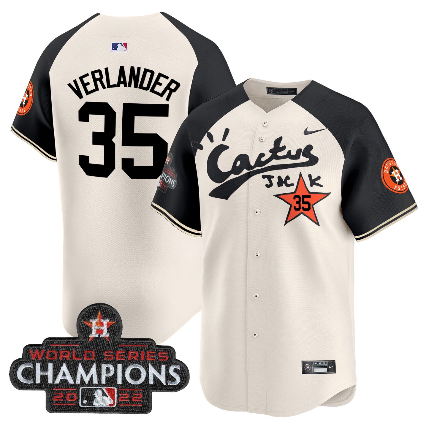 Cream Alternate - Justin Verlander