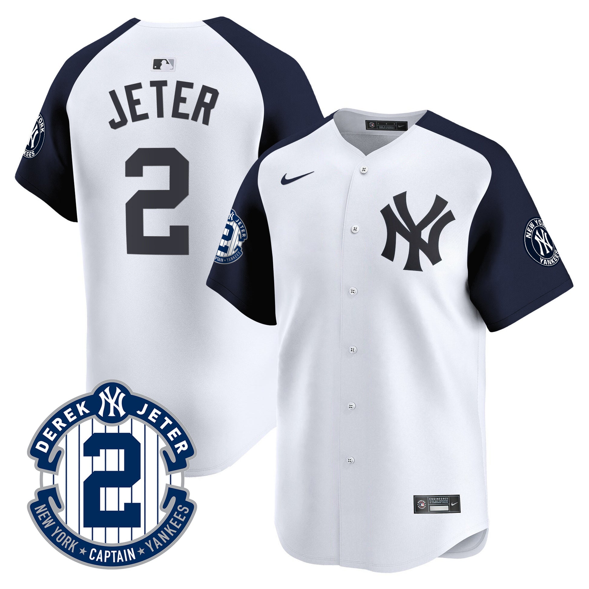 White Alternate - Derek Jeter