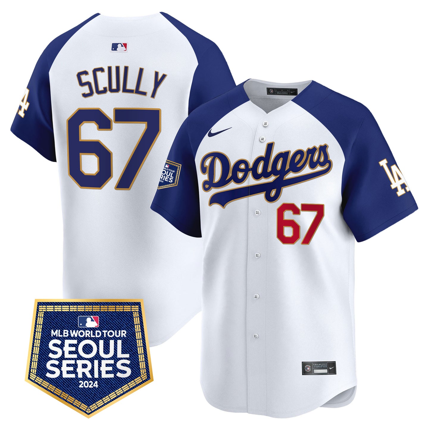 White Alternate - Vin Scully