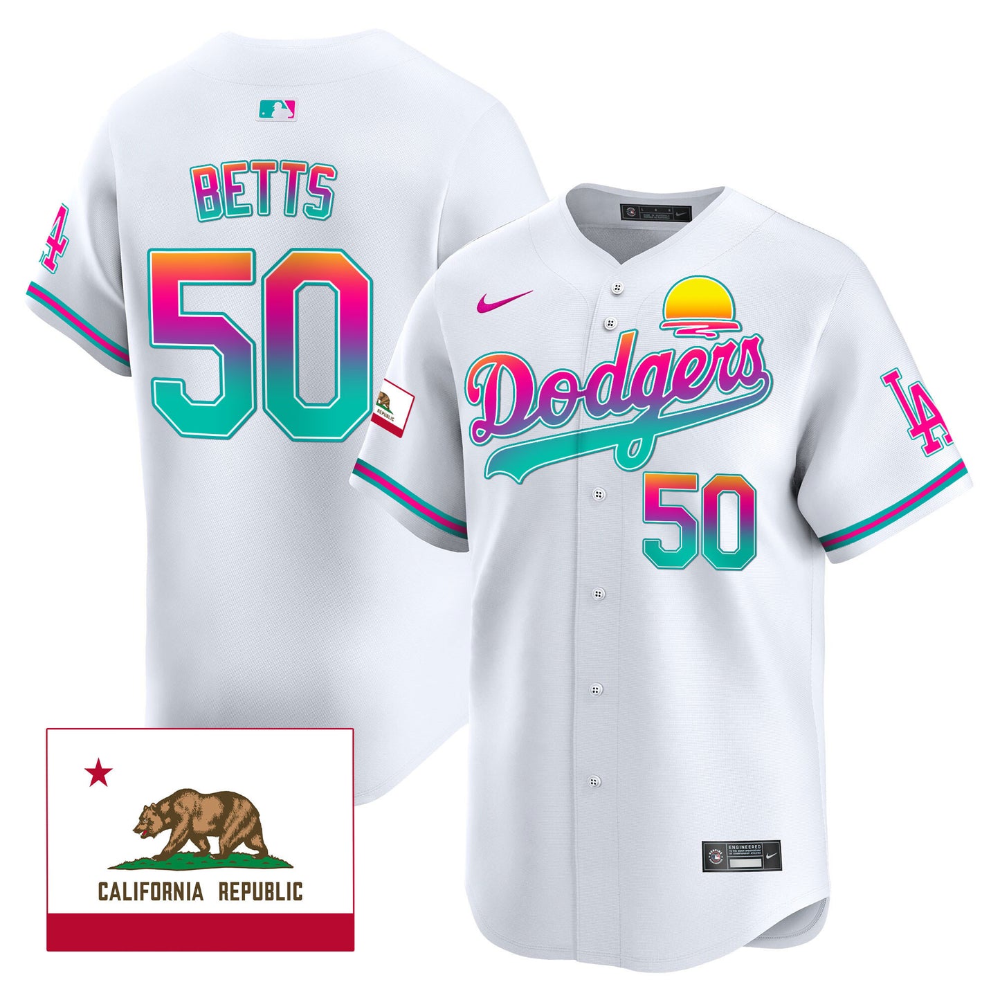 White - Mookie Betts