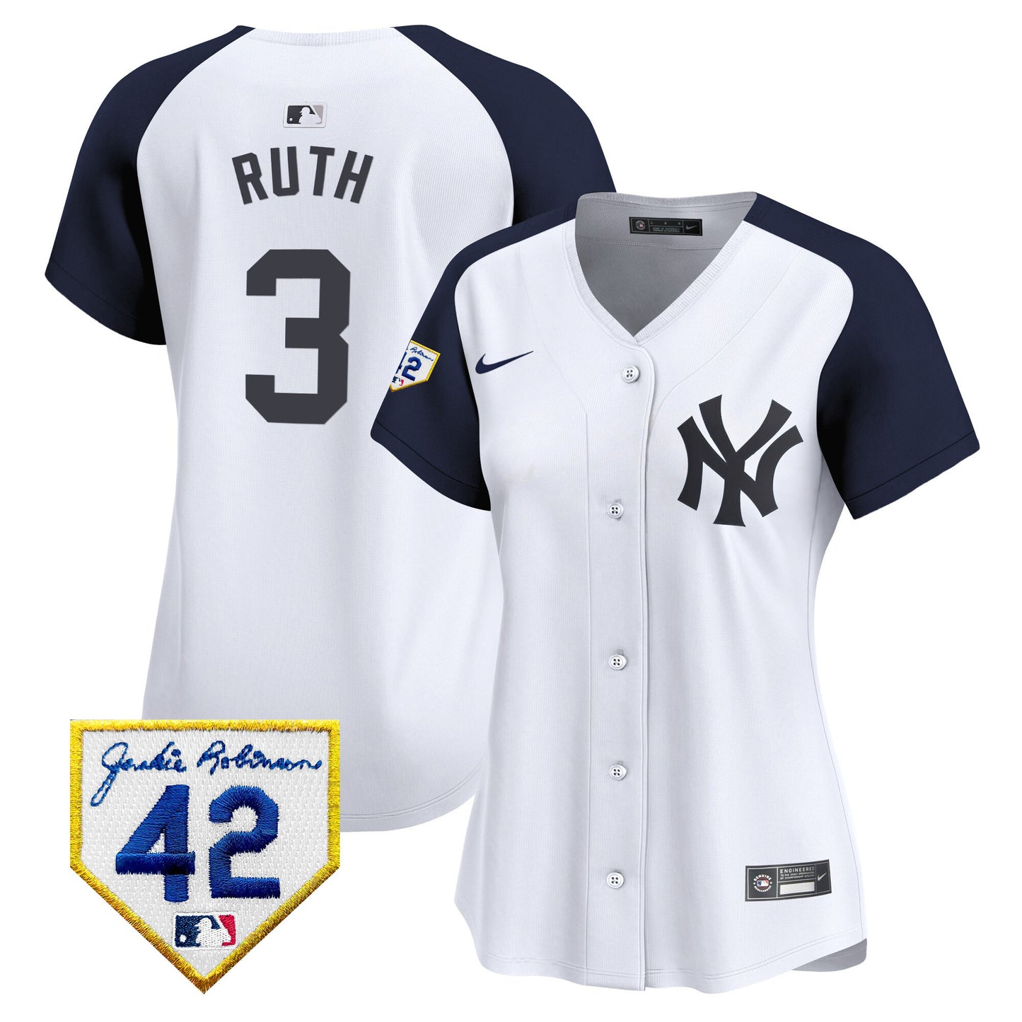 White Alternate - Babe Ruth