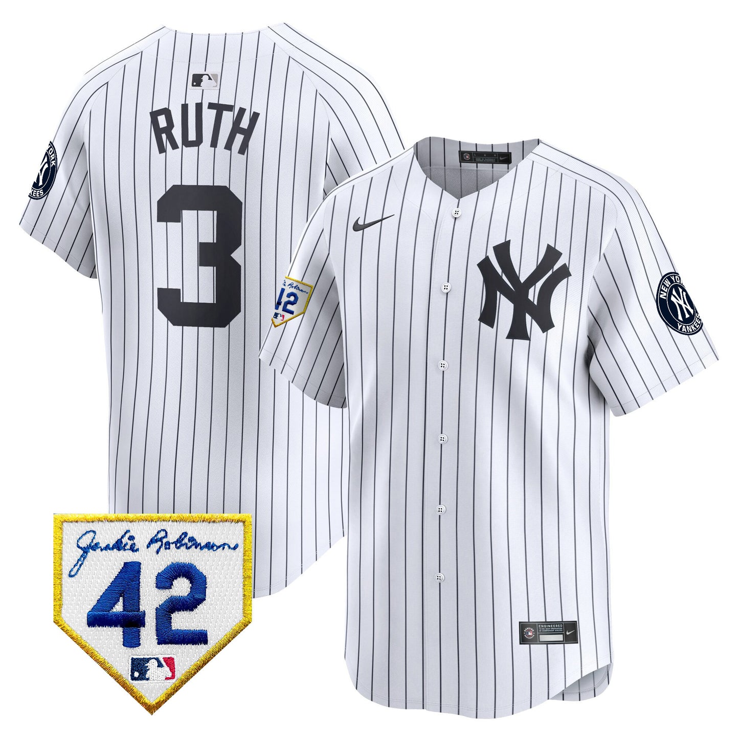 White - Babe Ruth