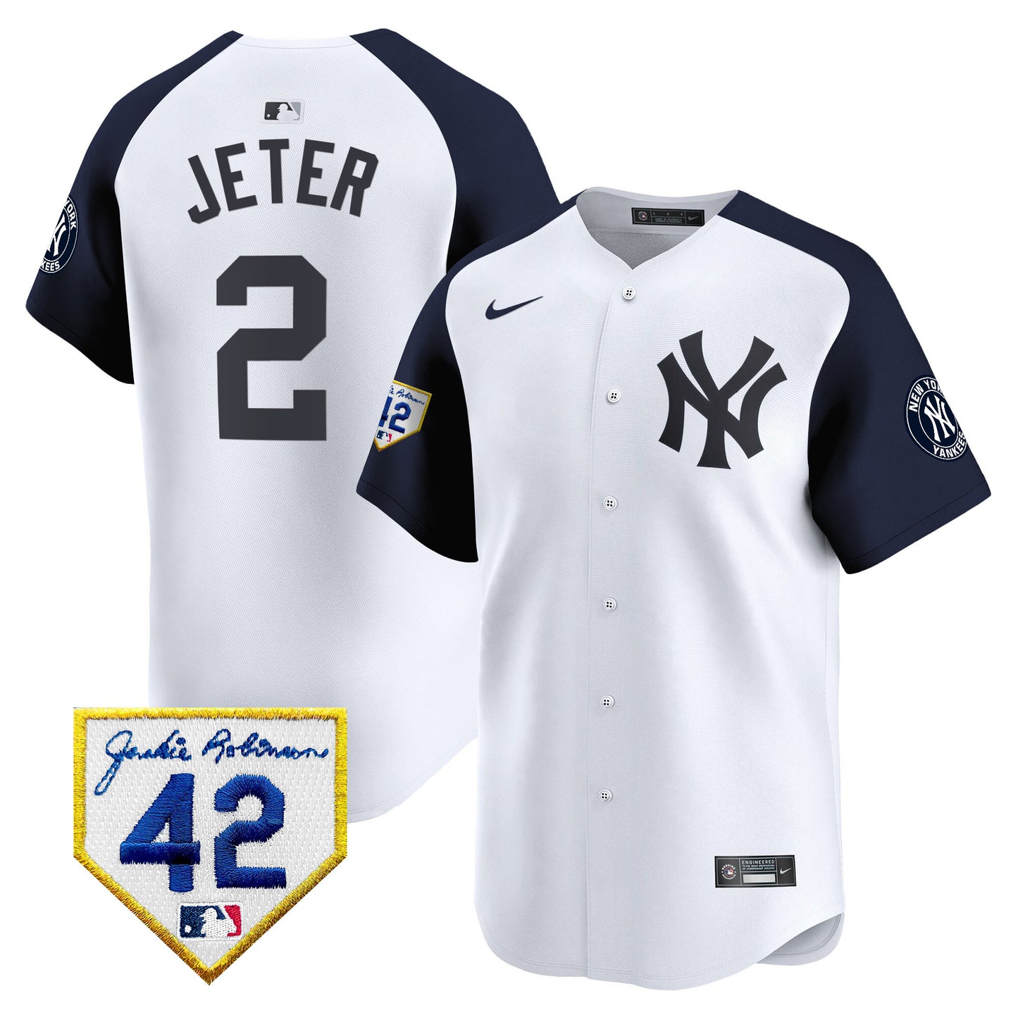 White Alternate - Derek Jeter