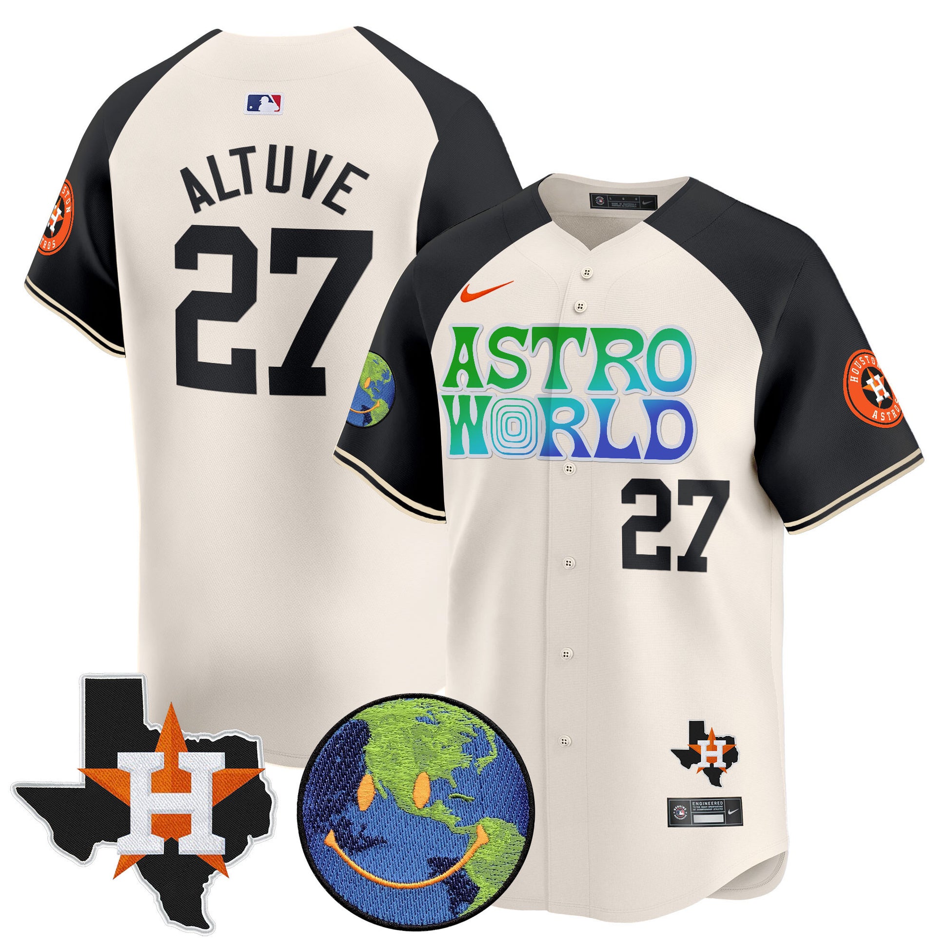Cream Alternate - José Altuve