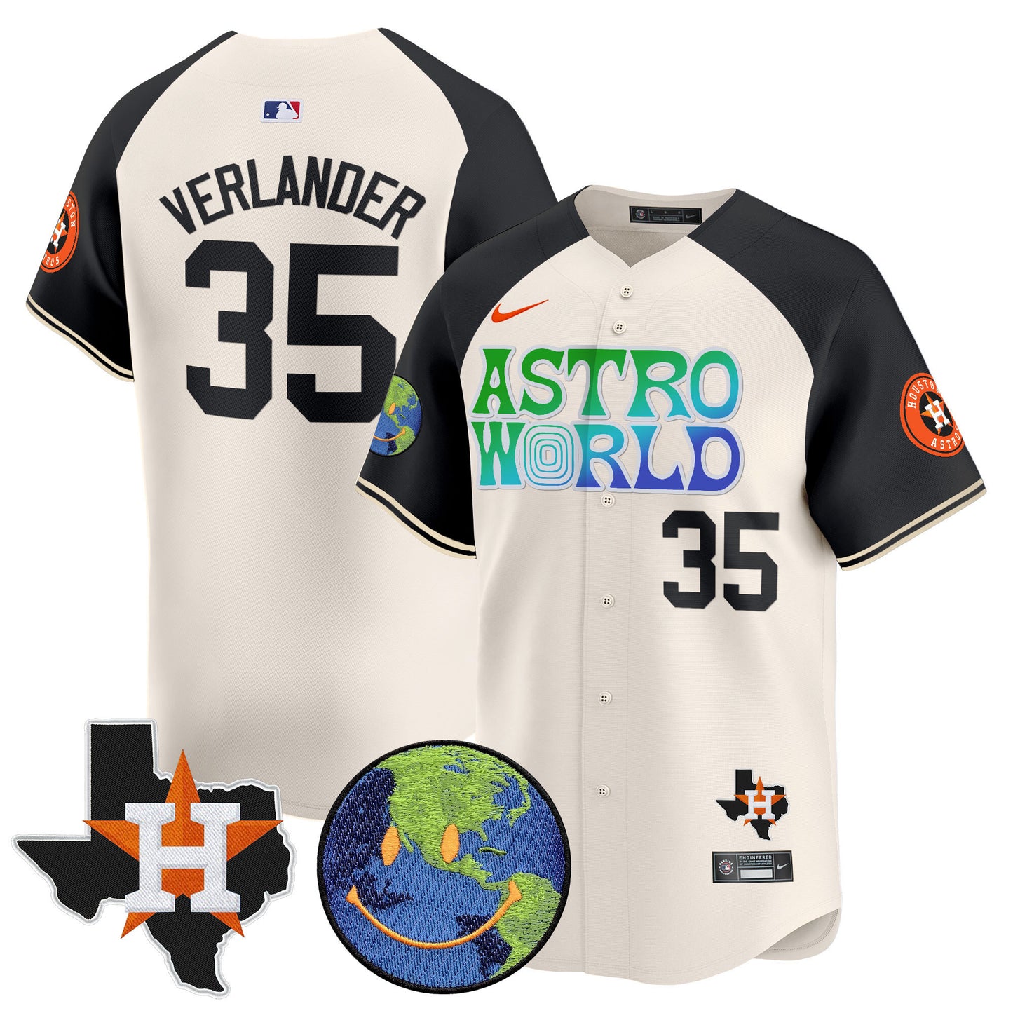 Cream Alternate - Justin Verlander