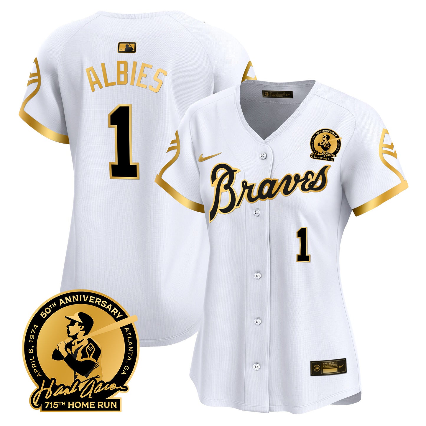 1974 White Gold - Ozzie Albies