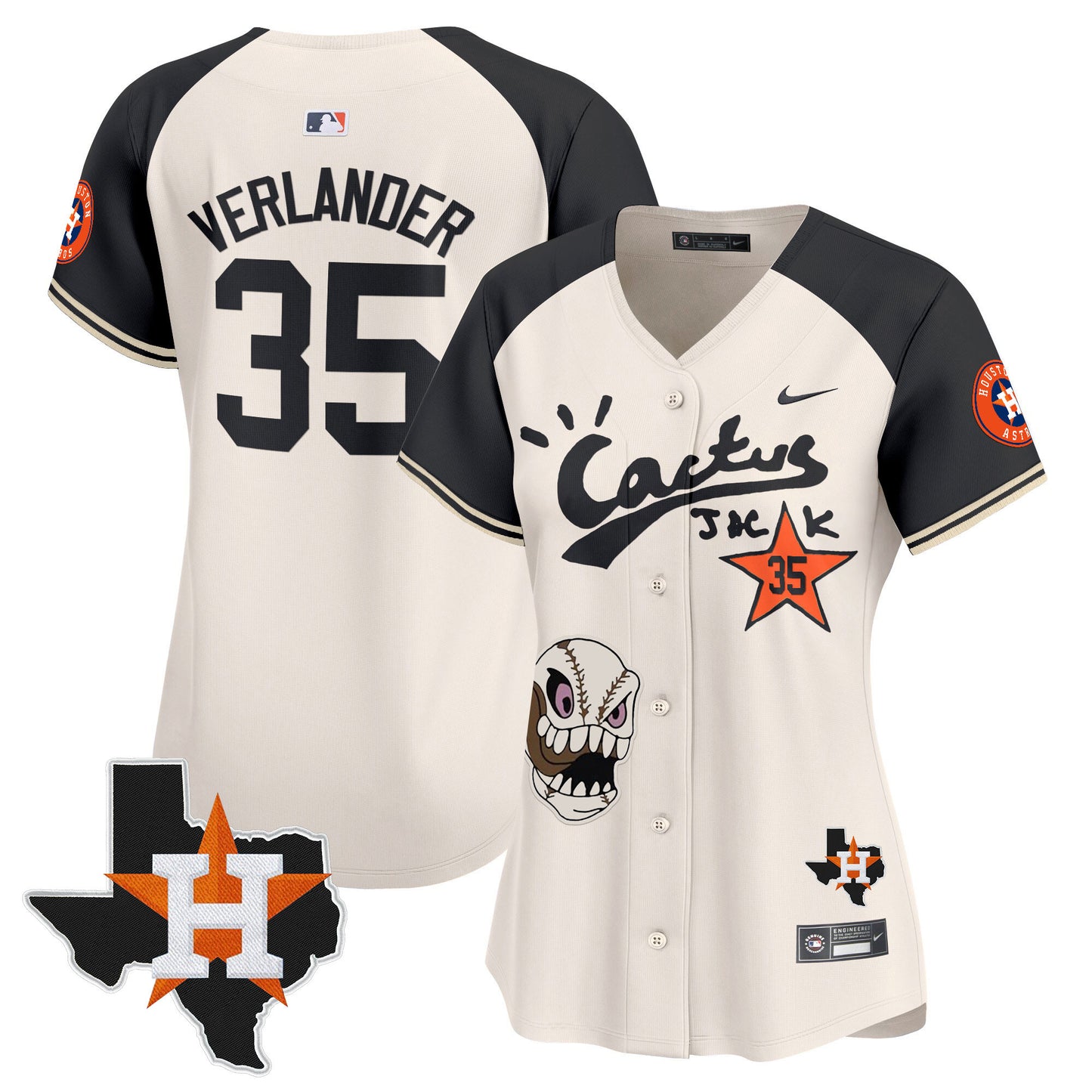 Cream Alternate - Justin Verlander