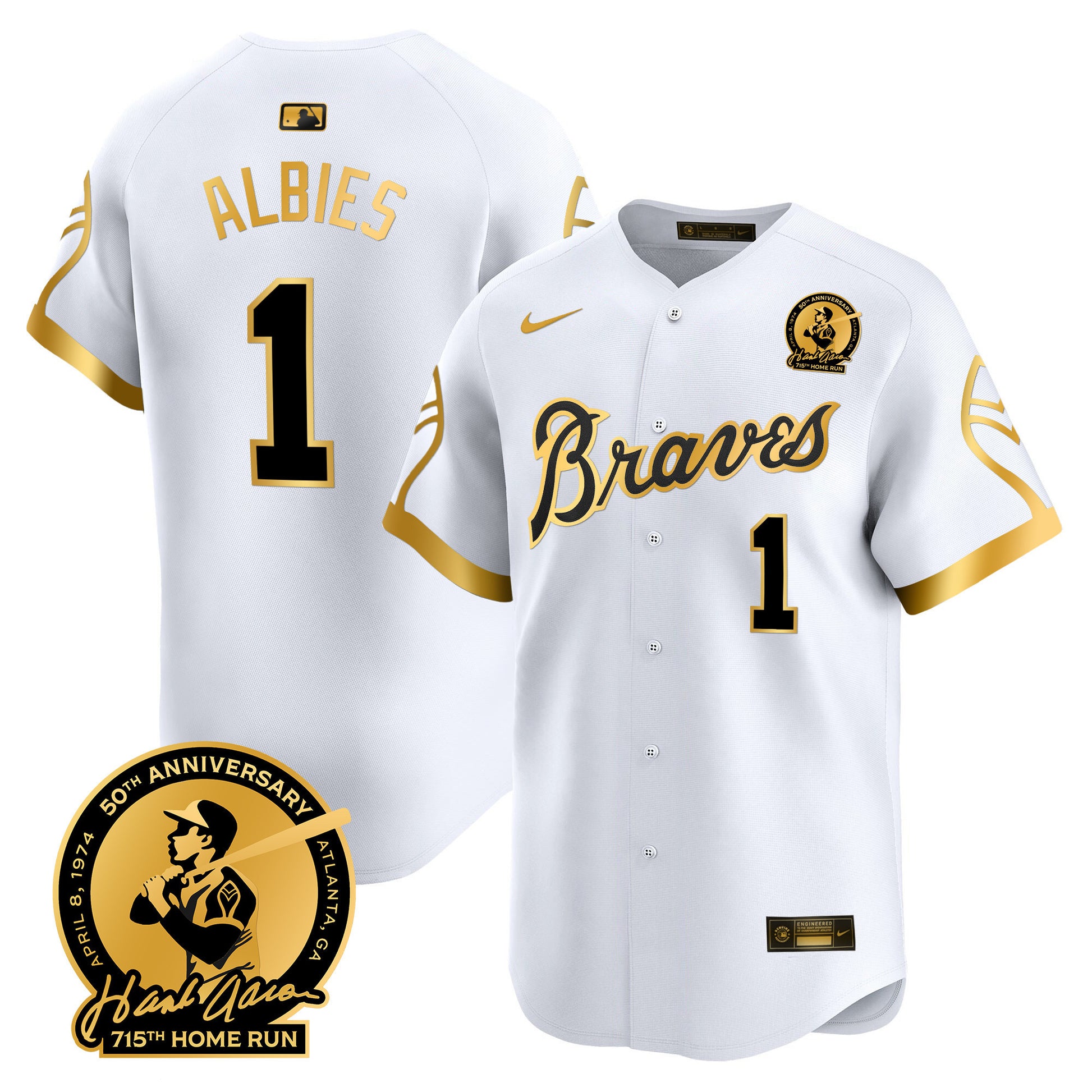 1974 White Gold - Ozzie Albies