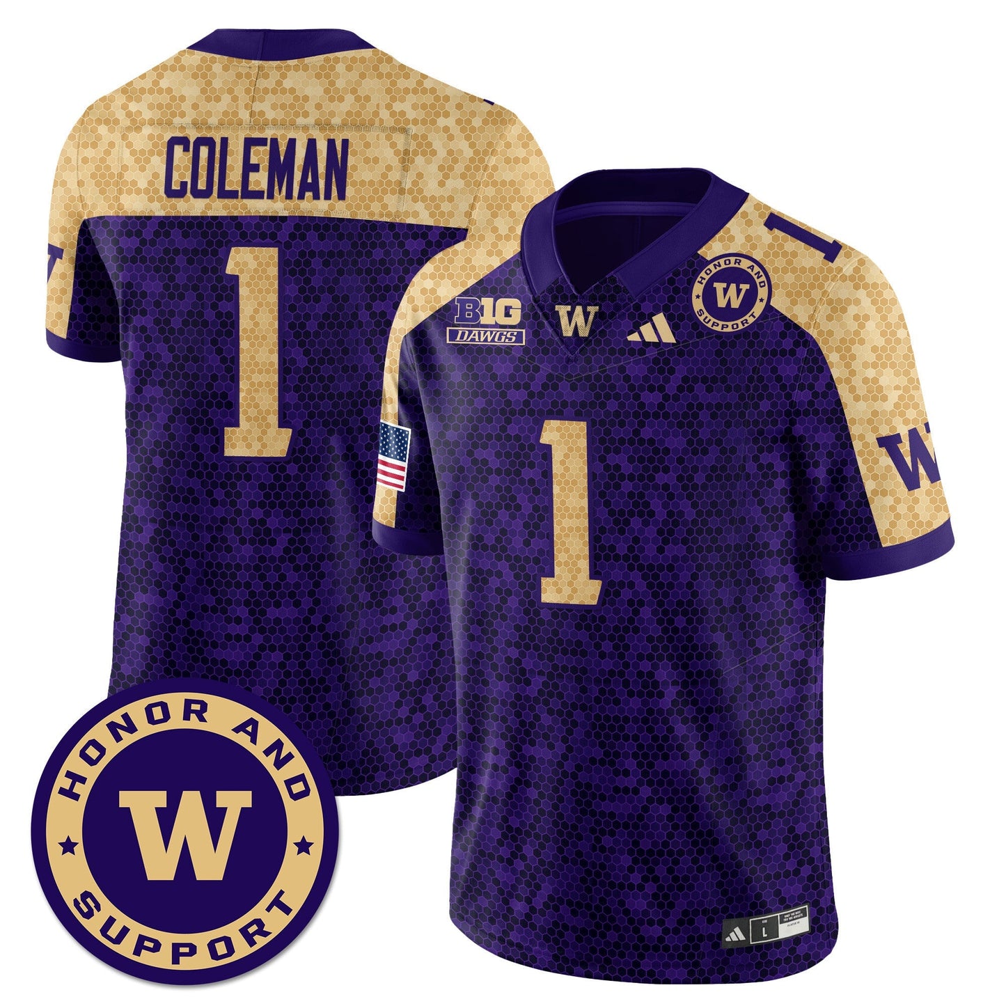 Purple Alternate - Jonah Coleman - 1