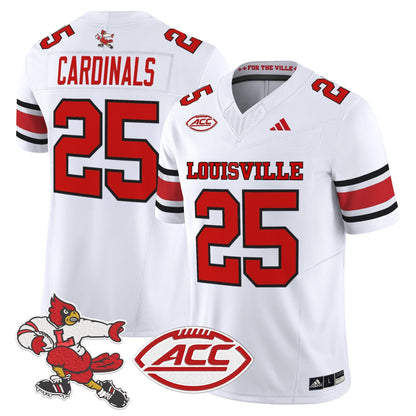White - #25 Cardinals